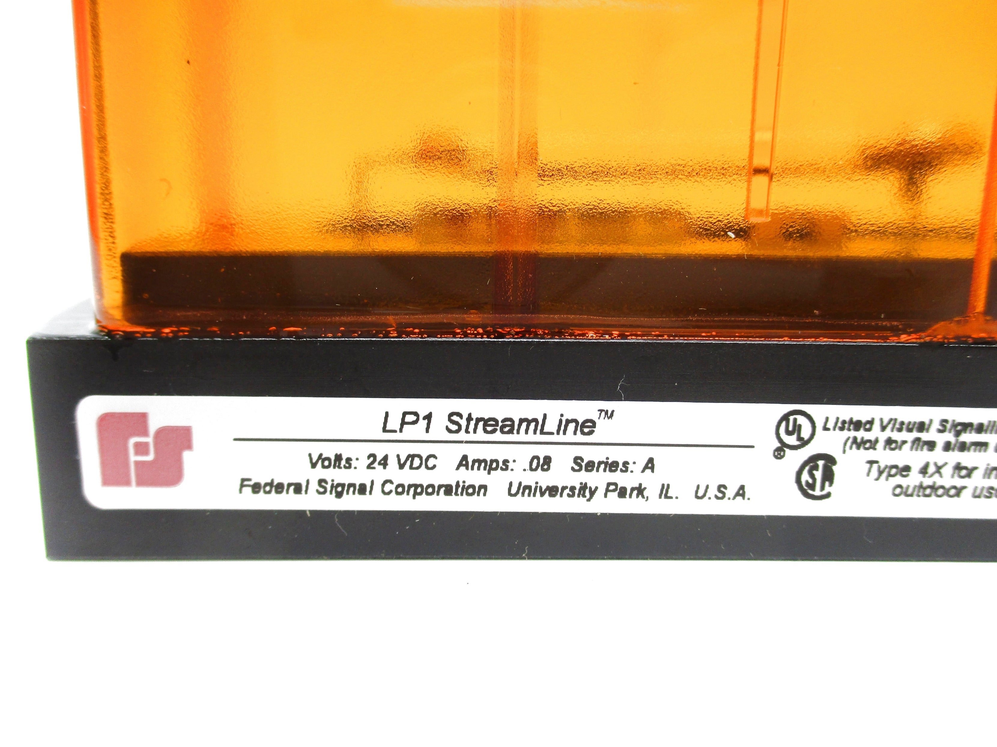 FEDERAL SIGNAL LP1-024A SER. A 24VDC .08A NSMP