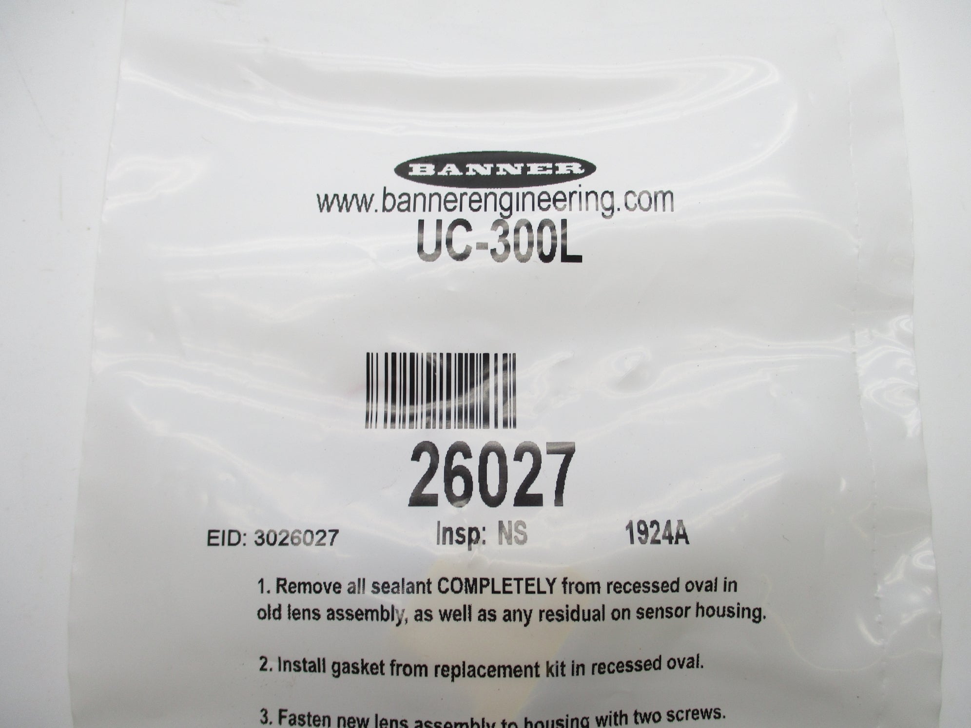 BANNER ENGINEERING UC-300L 26027 NSMP