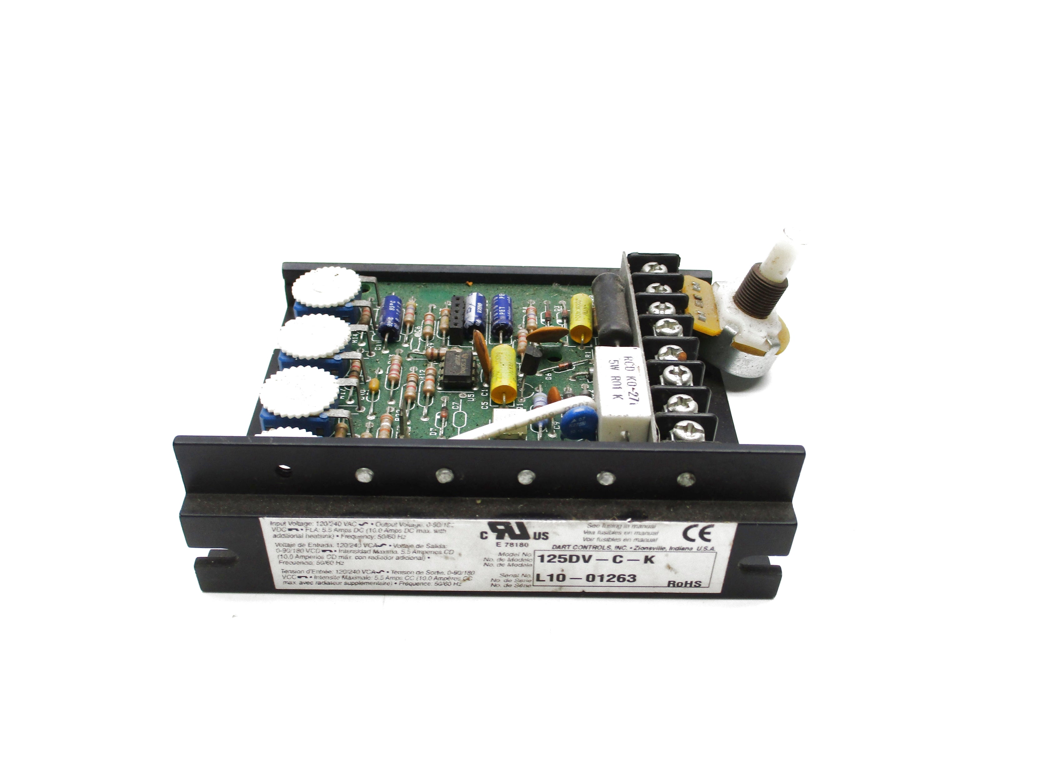 DART CONTROLS 125DV-C-K UNMP