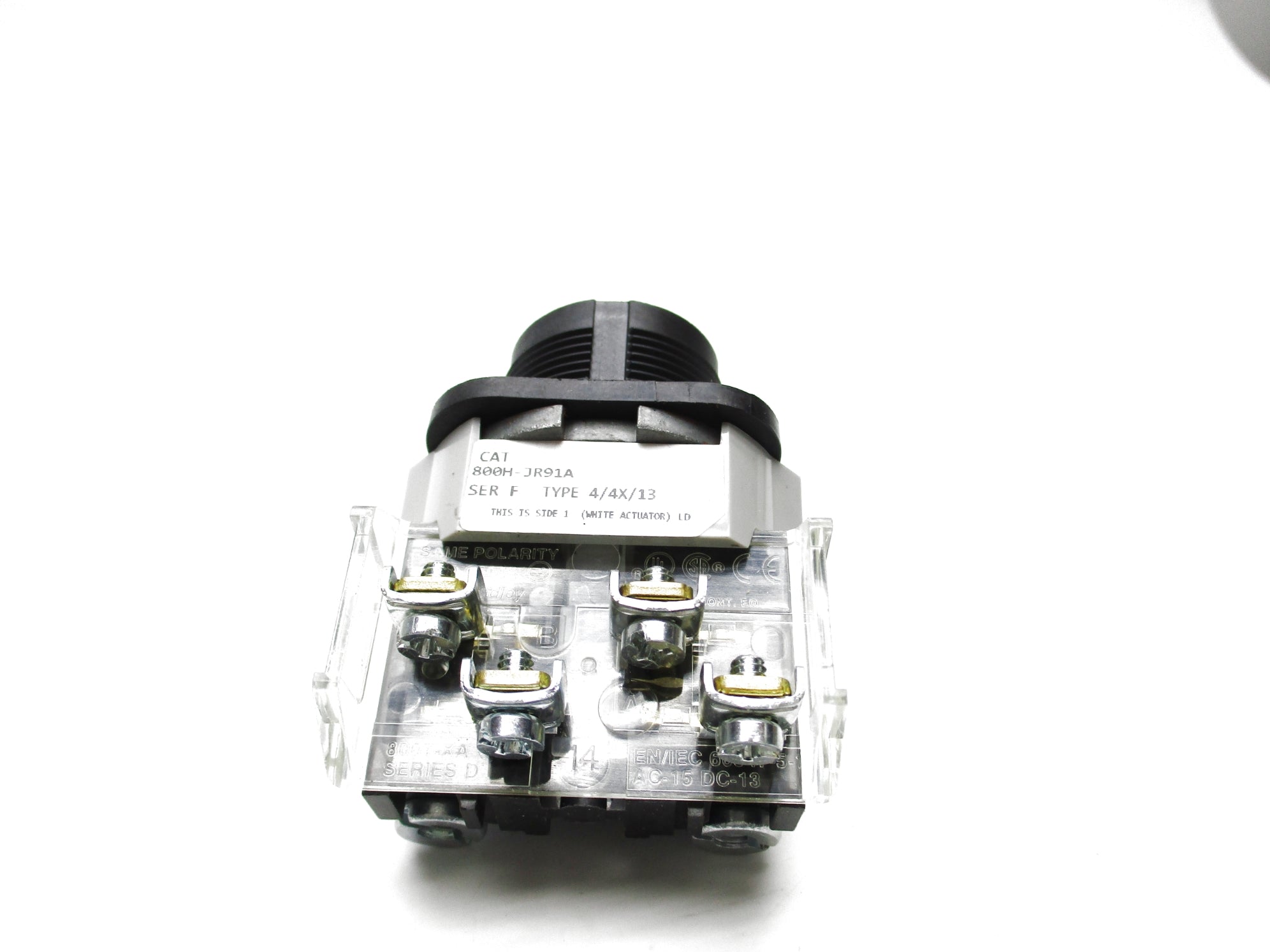 ALLEN BRADLEY 800H-JR91A SER. F (AS PICTURED) (WH) NSMP
