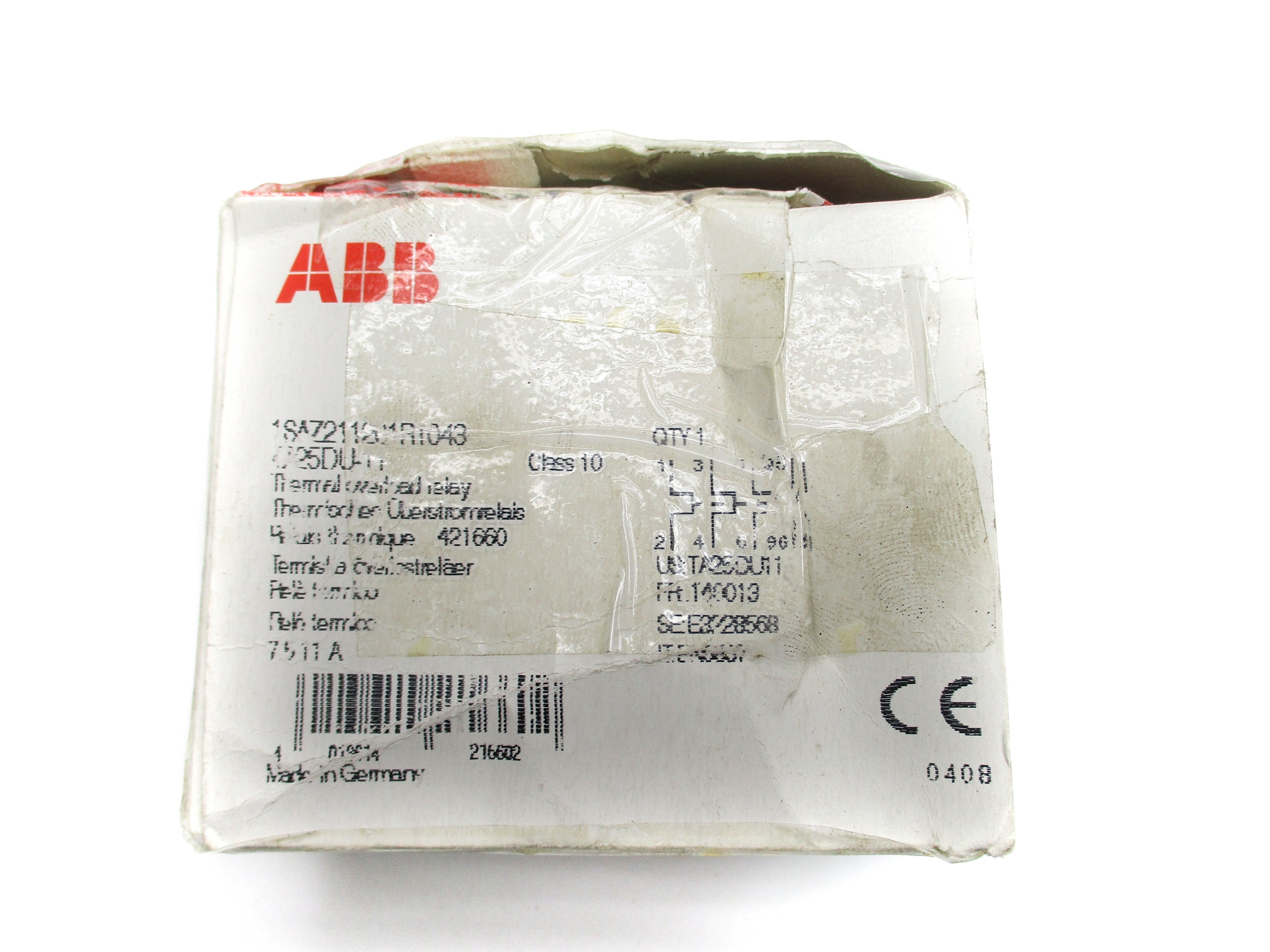 ABB 1SAZ211201R1043 TA25DU-11 690V 7.5-11A NSMP