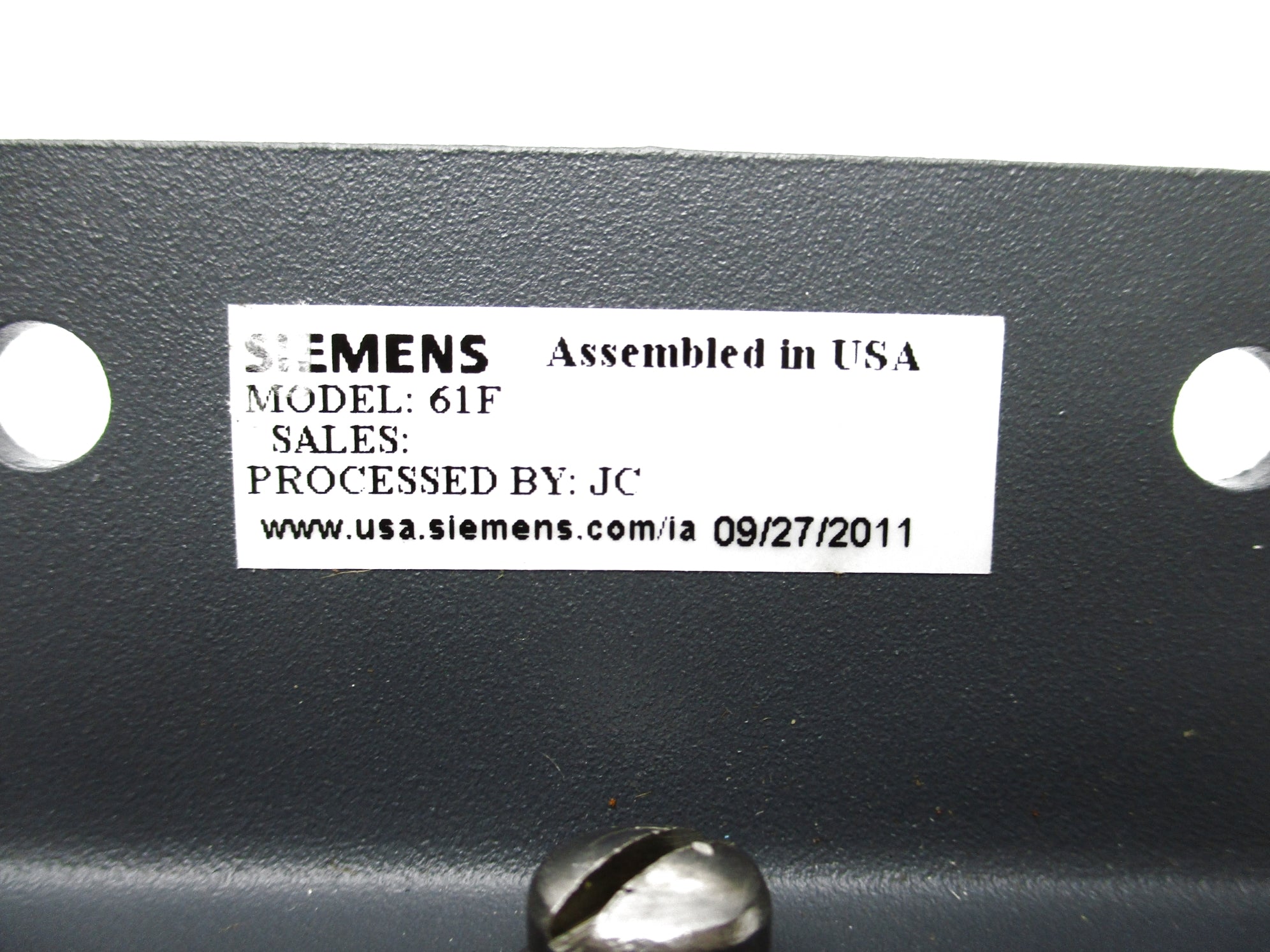 SIEMENS 61F NSNP