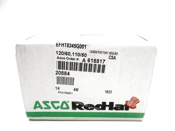 ASCO EFHT8345G001 110/120V 10-150PSI 1/4" NSMP