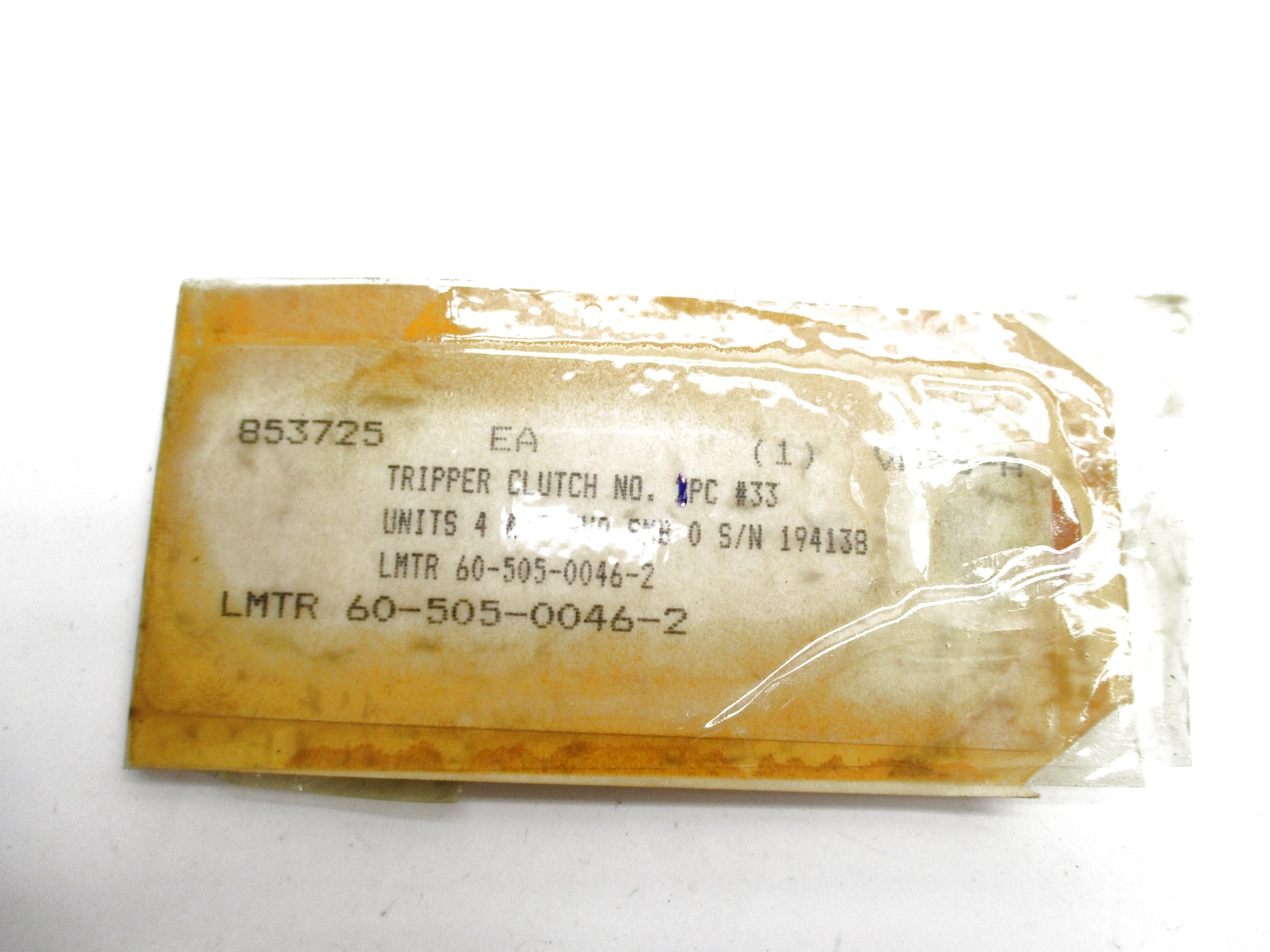 SPARE PART 60-505-0046-2 NSNP