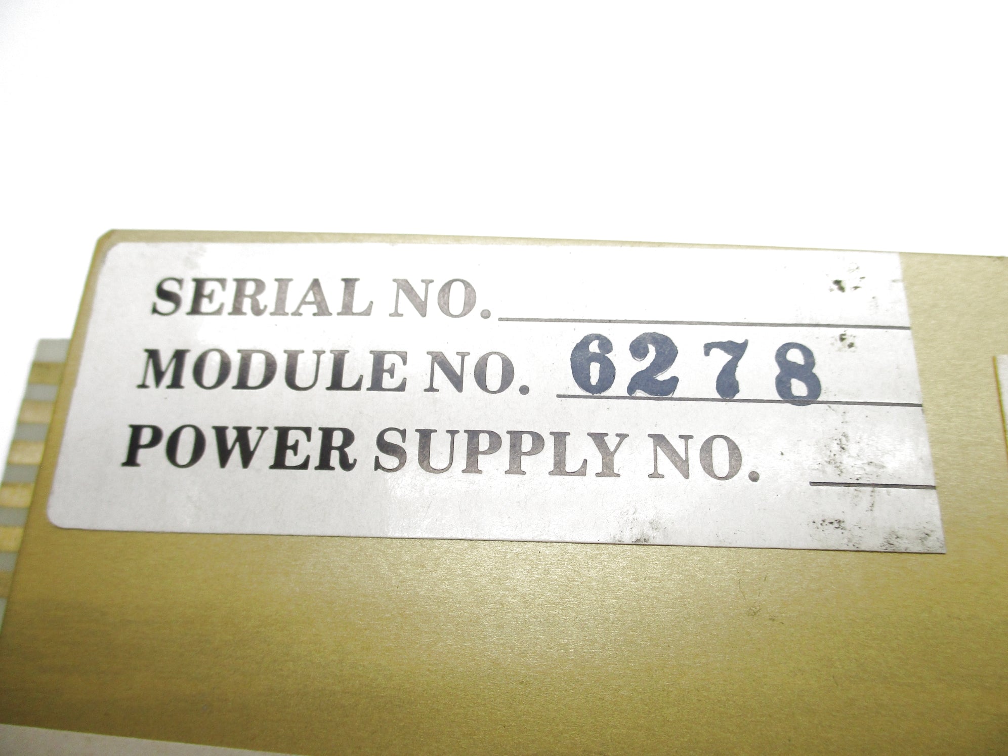 MODULE 6278 NSNP