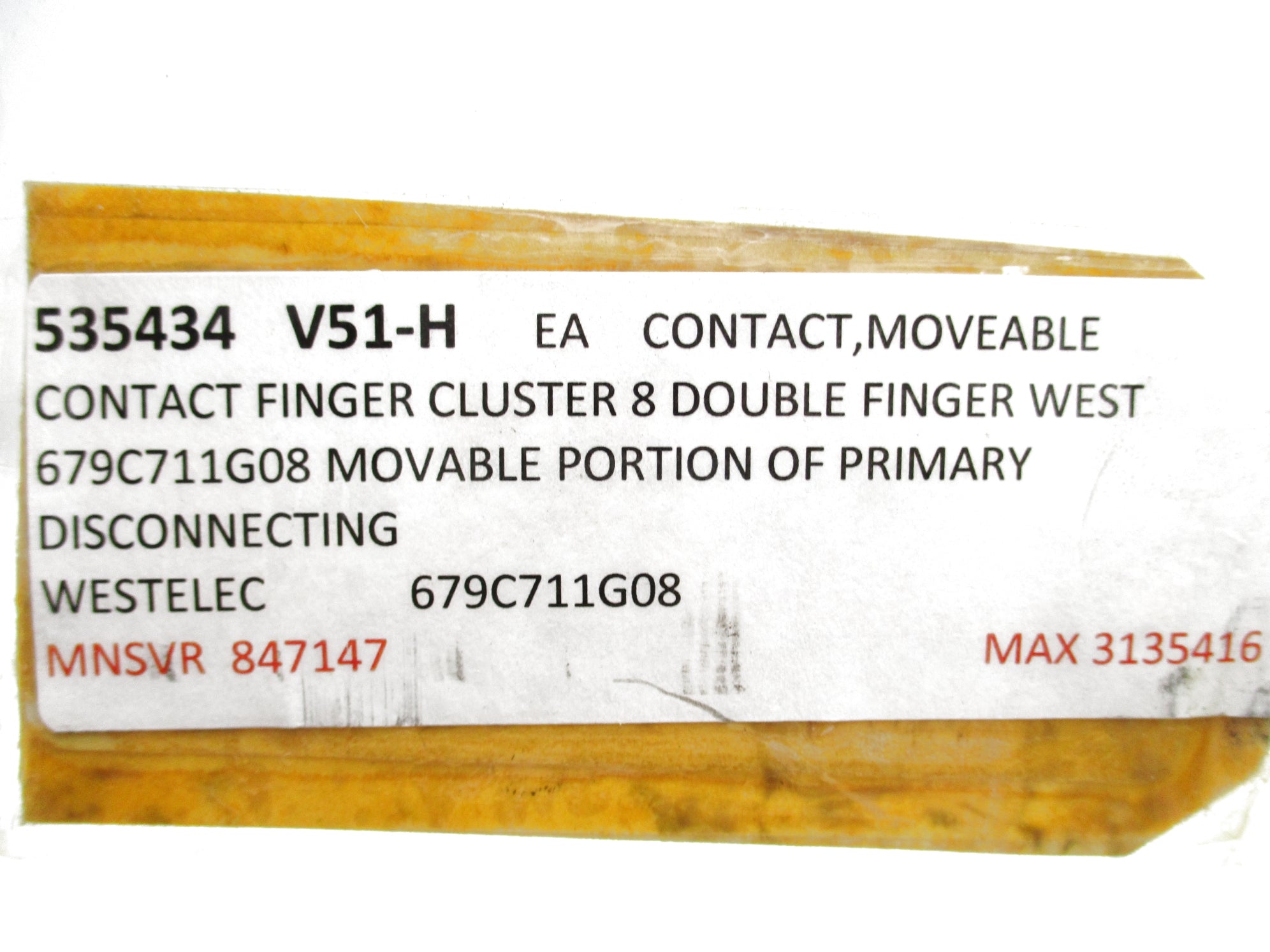 SPARE PART 679C711G08 UNMP