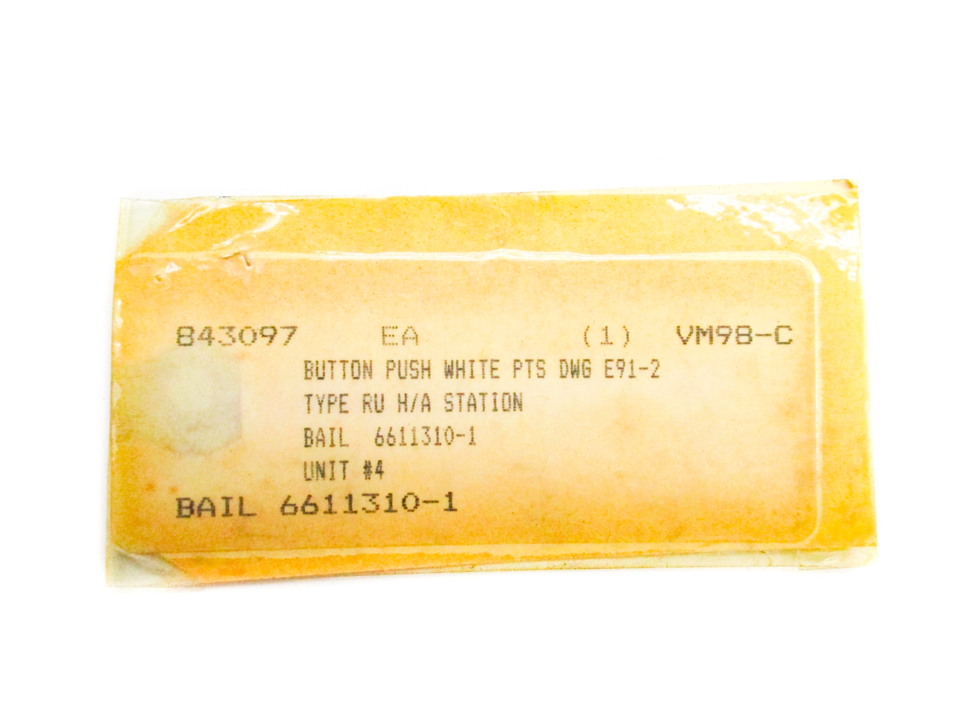 PUSH BUTTON 6611310-1 NSNP