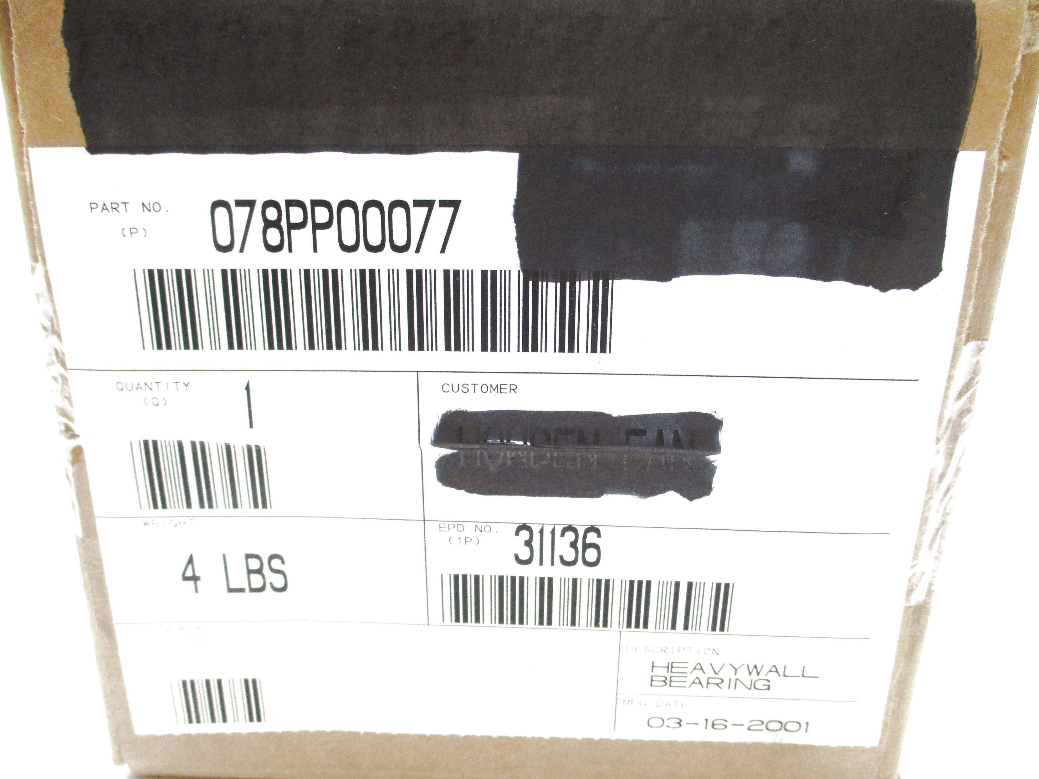 SPARE PART 078PP00077 NSFS