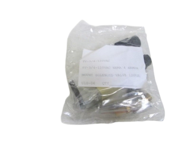 MOUNT SOLENOID VALVE PV-3/4-120VAC NSNP IN BAG
