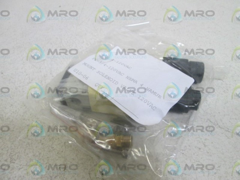 MOUNT SOLENOID VALVE PV-3/4-120VAC NSNP IN BAG