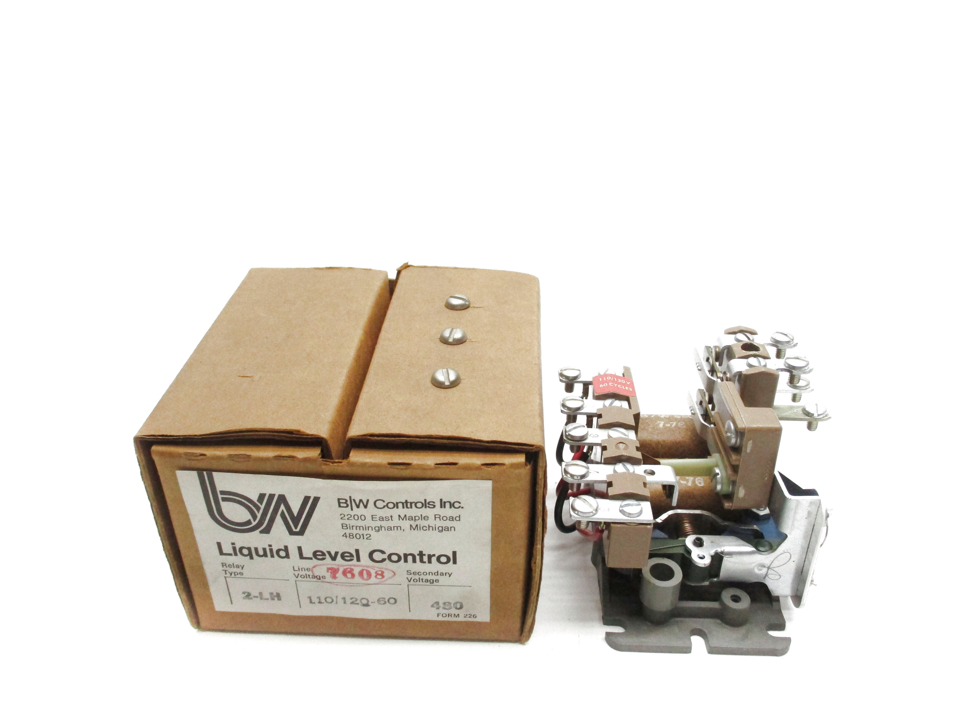 BW CONTROLS 2-LH NSMP