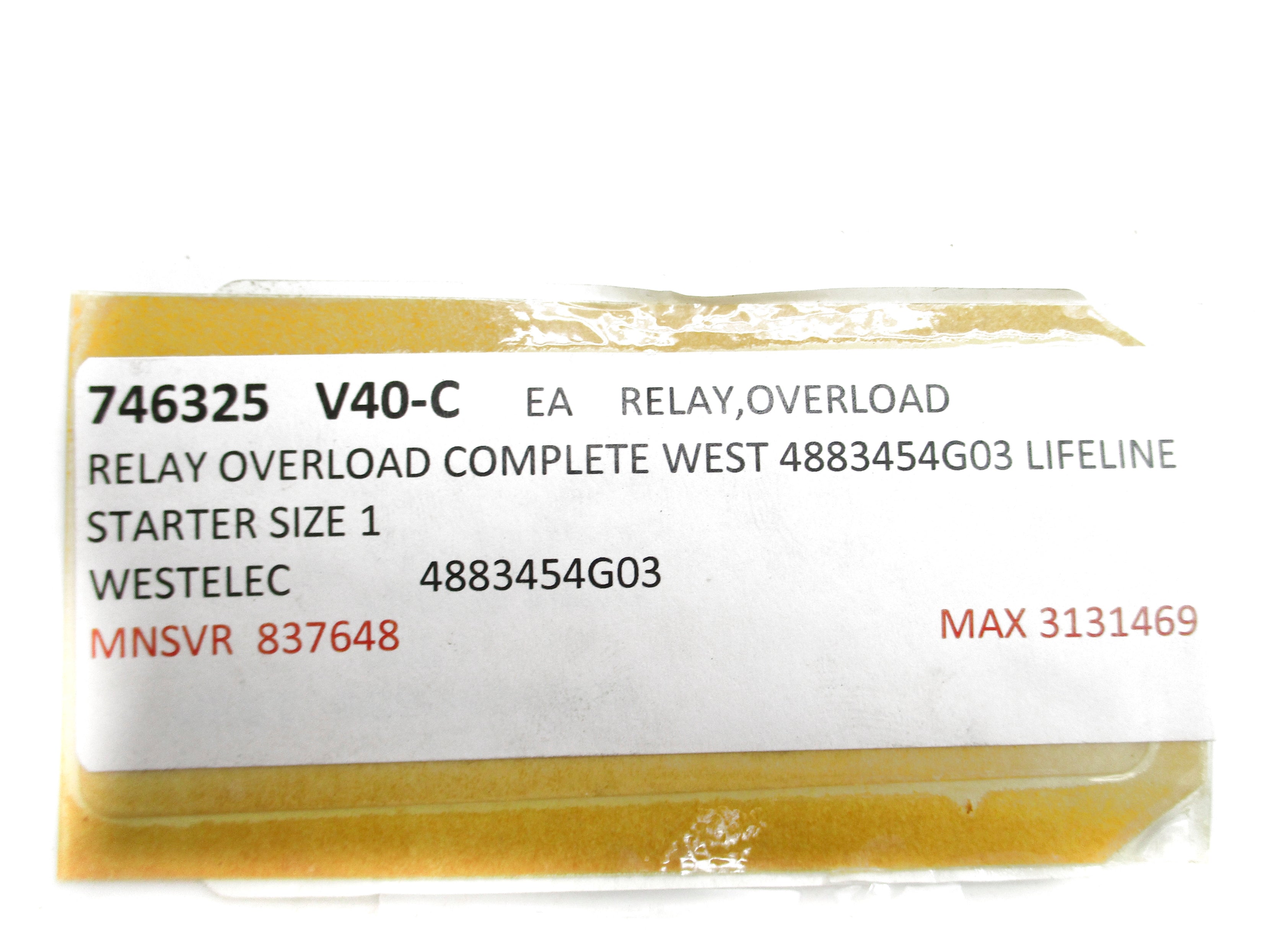 RELAY 4883454G03 NSNP