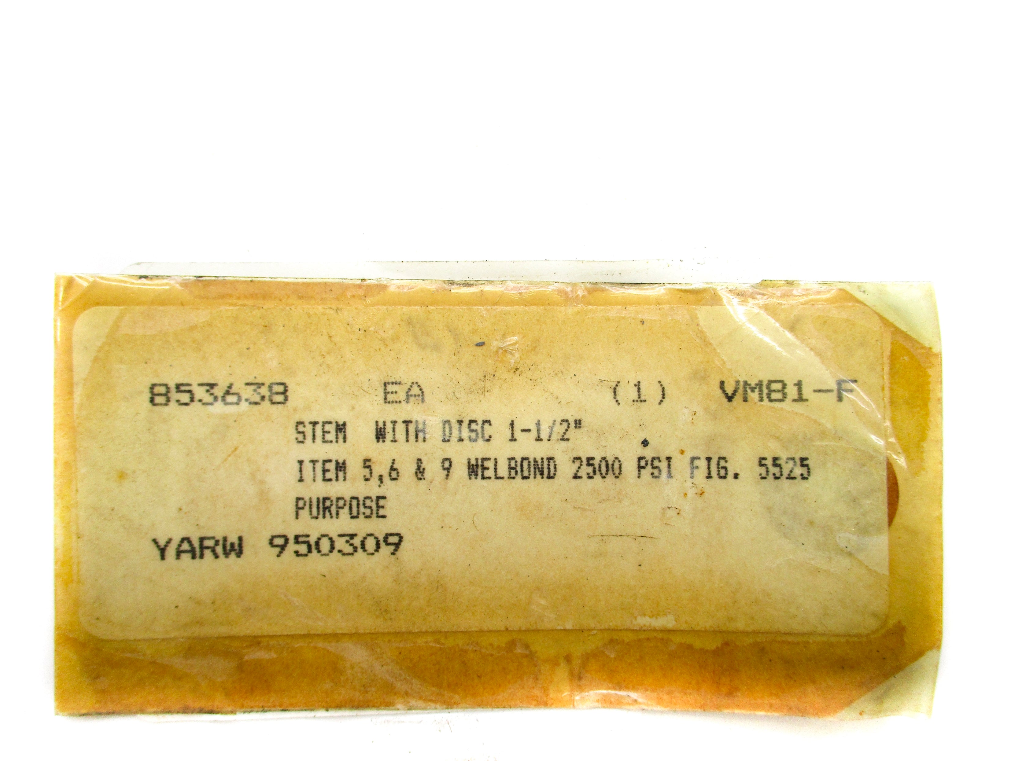 SPARE PART 950309 UNMP