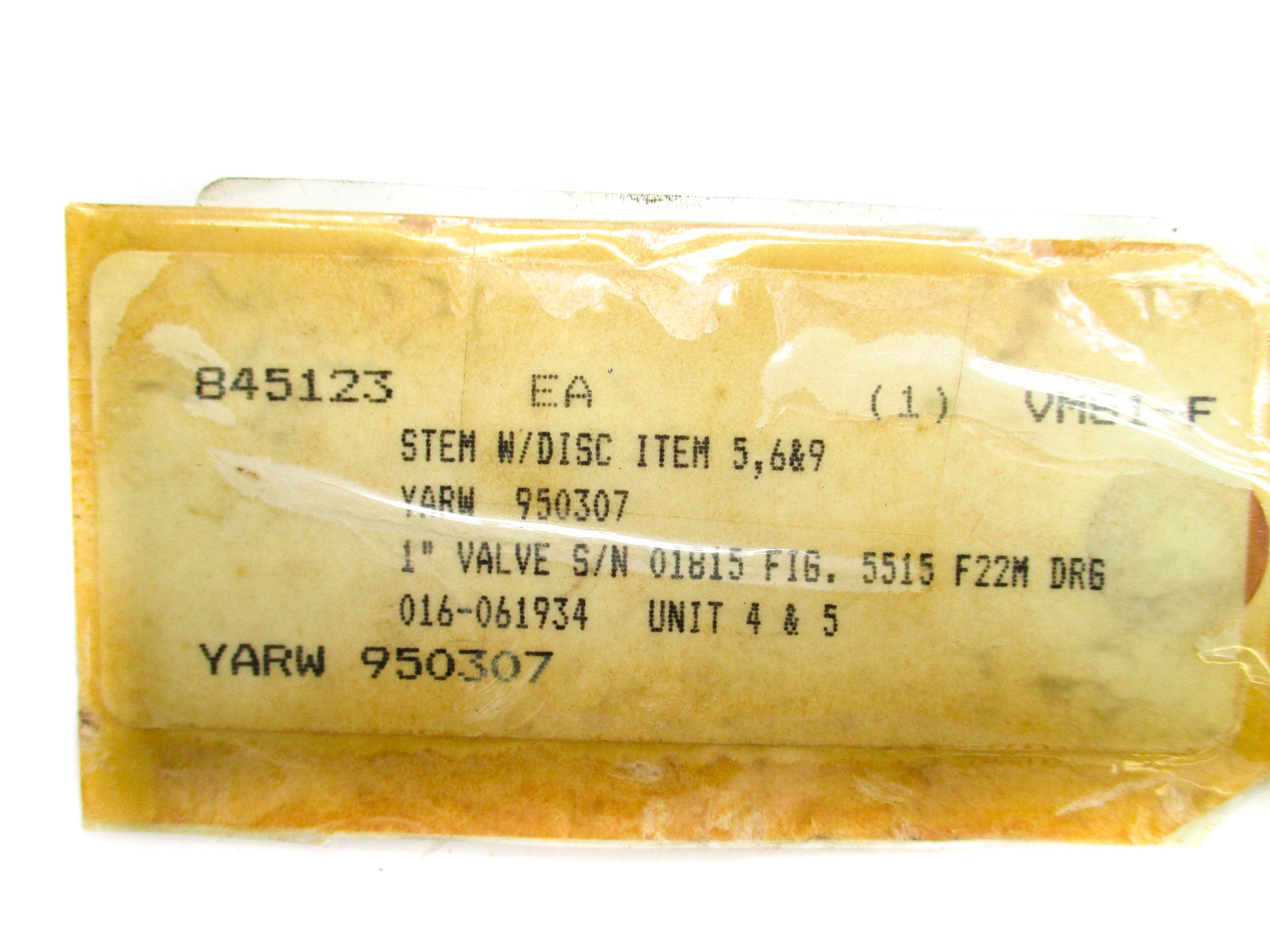 SPARE PART 950307 UNMP