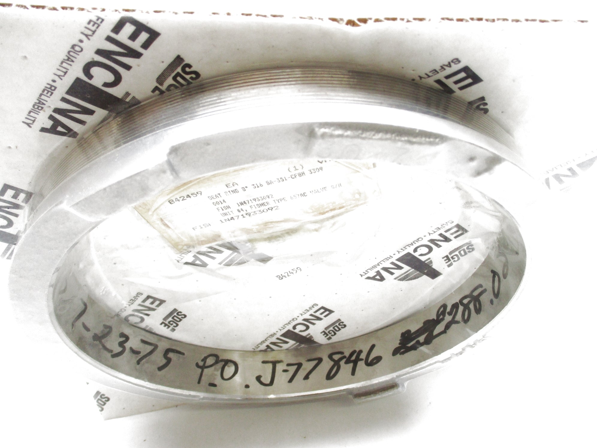 SEAT RING 1N471933092 8" NSMP