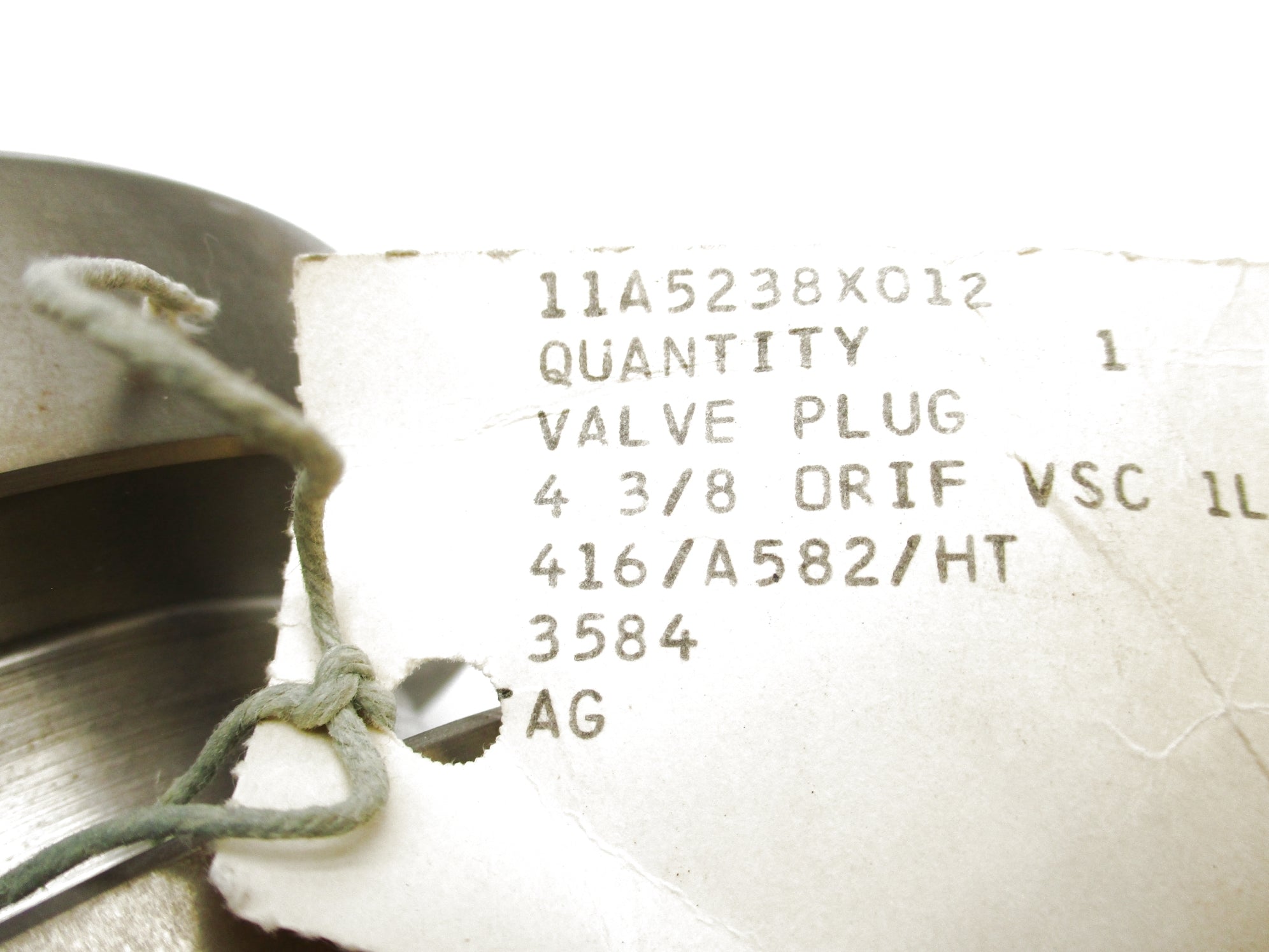 VALVE 11A5238X012 NSNP