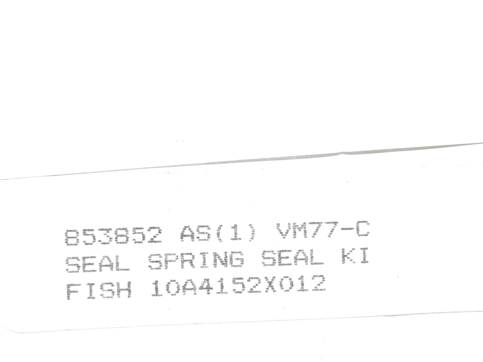 FISHER 10A4152X012 NSMP