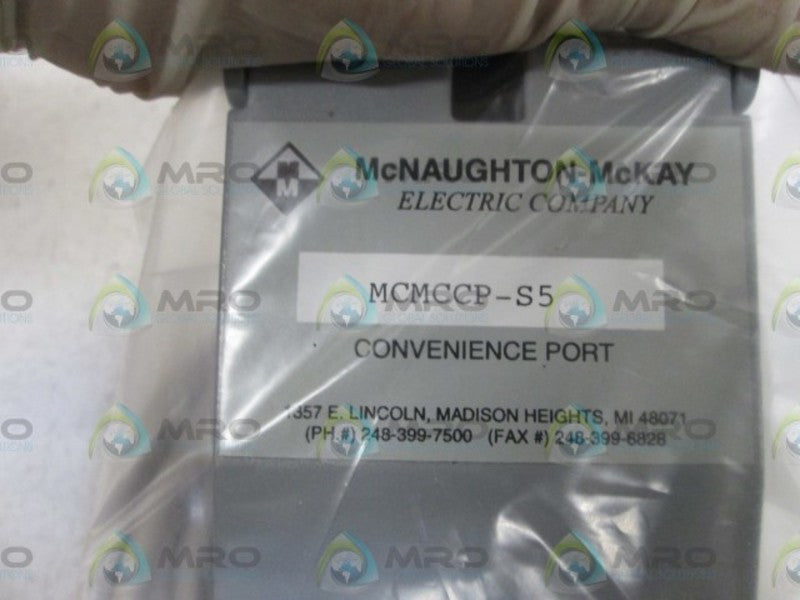 MCNAUGHTON-MCKAY ELECTRIC CO. CONVENIENCE PORT MCMCCP-S5 NSMP