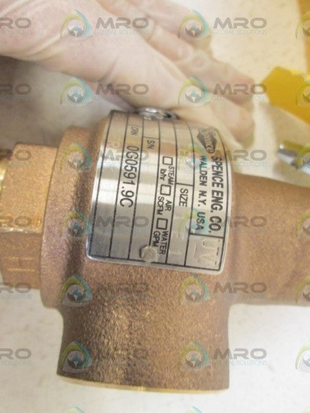 SPENCE VALVE 1X1 041AEEA NSNP
