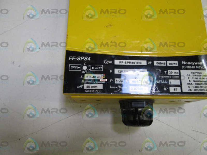 HONEYWELL SINGLE SAFETY SENSOR RECIEVER ONLY FF-SPR44TRE UNMP