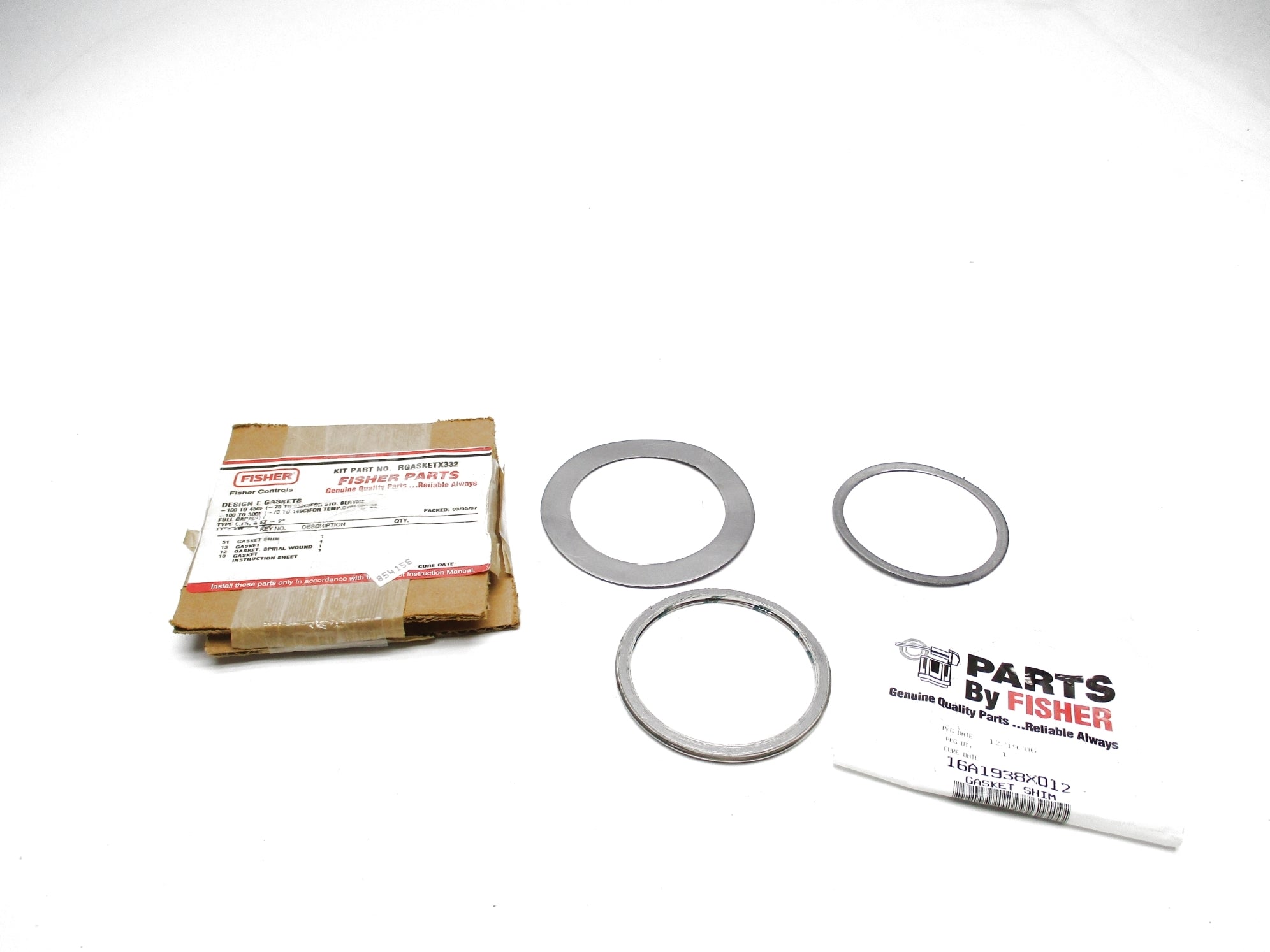FISHER RGASKETX332 NSMP