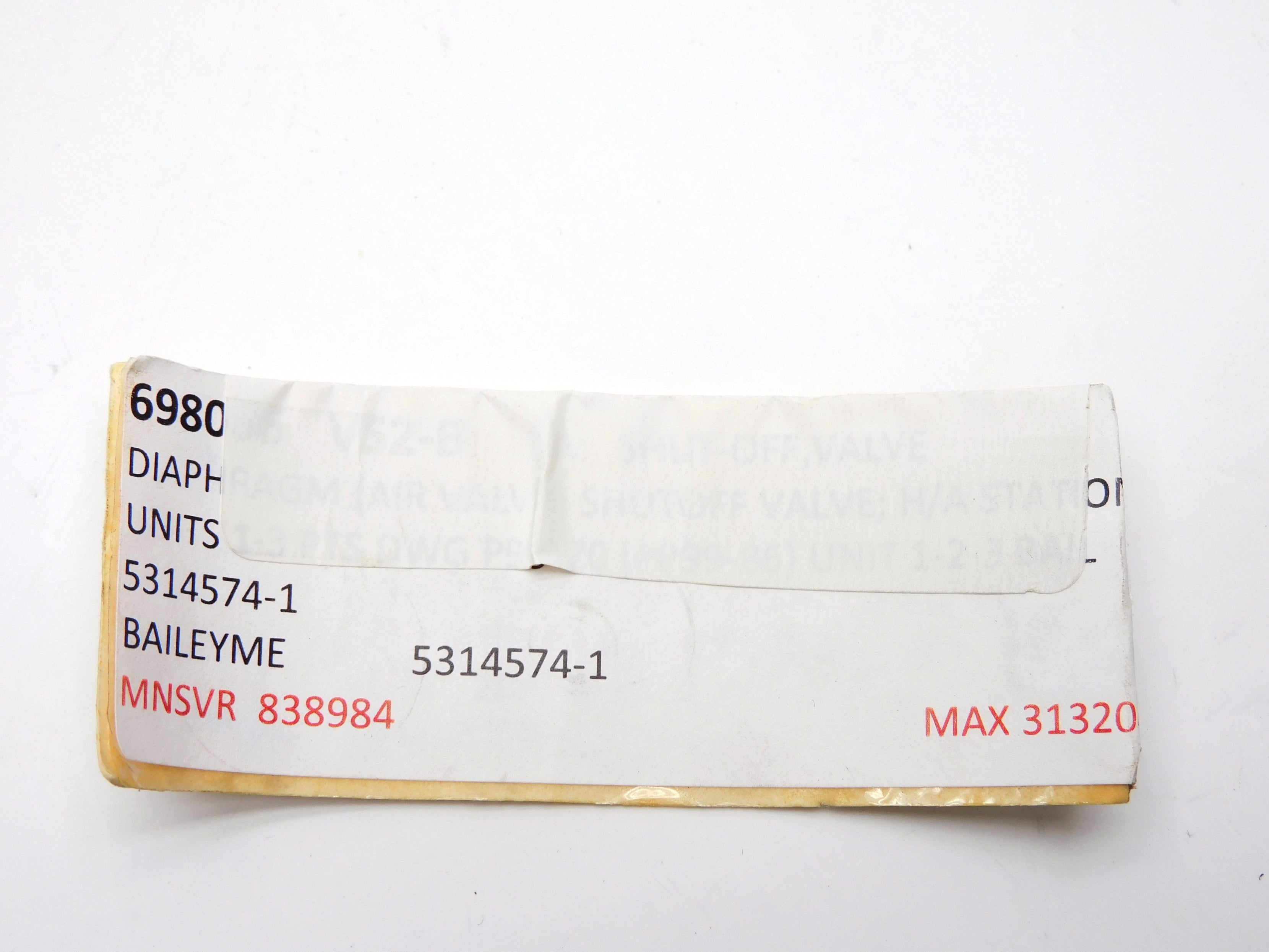 DIAPHRAGM 5314574-1 NSNP