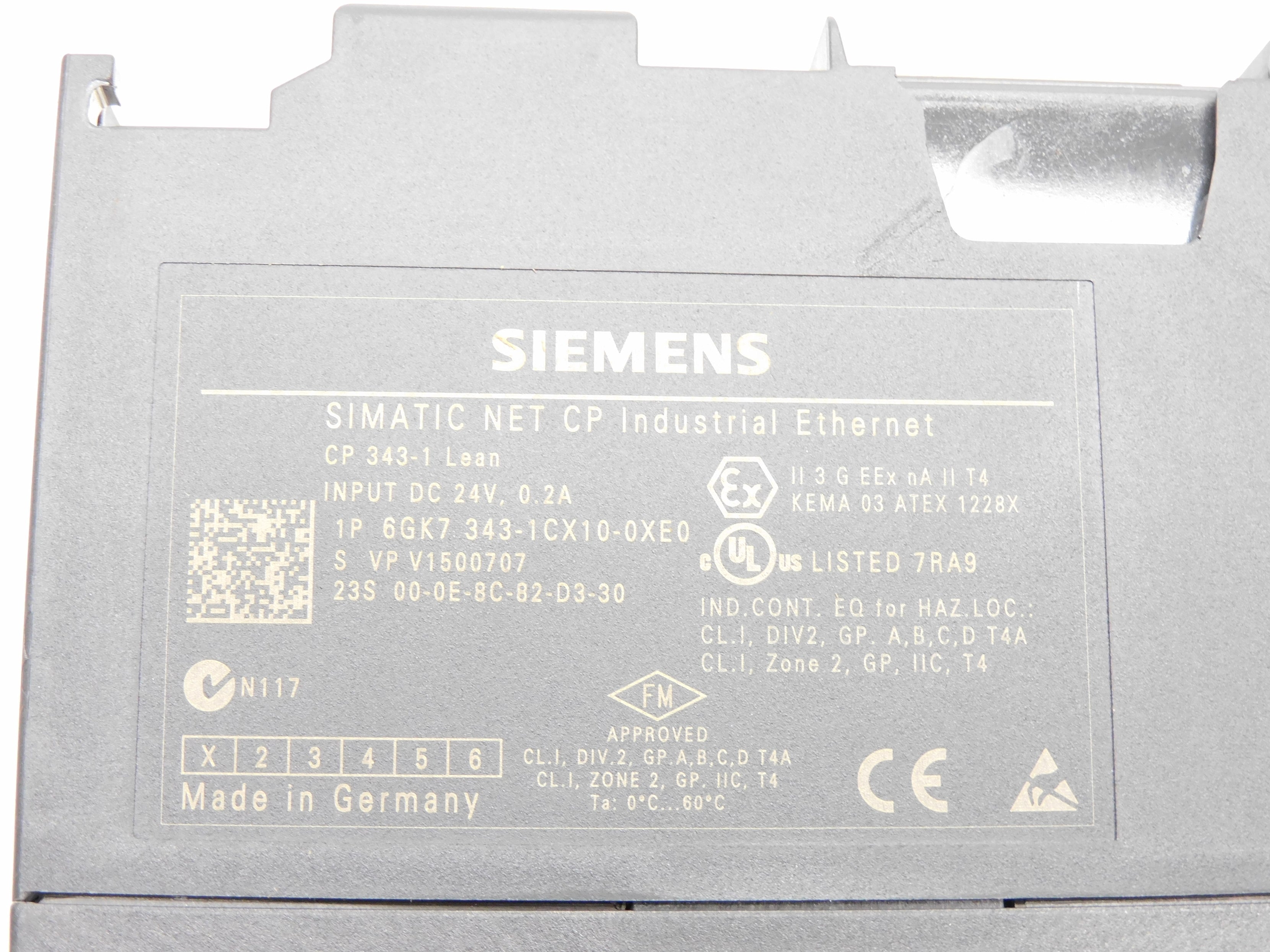SIEMENS 6GK7343-1CX10-0XE0 NSMP