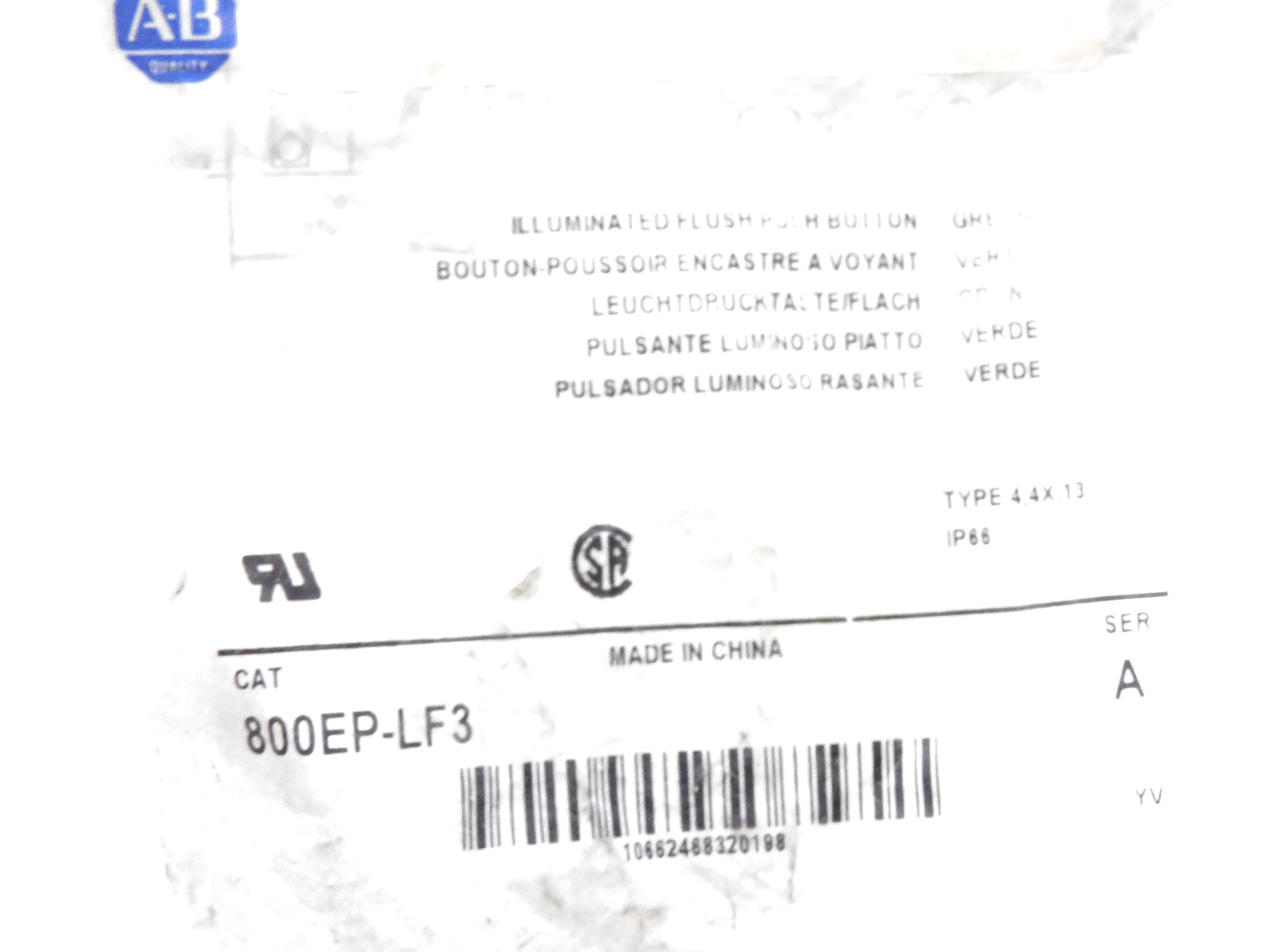 INDUSTRIAL SPARE PART 800EP-LF3 SER. A NSMP