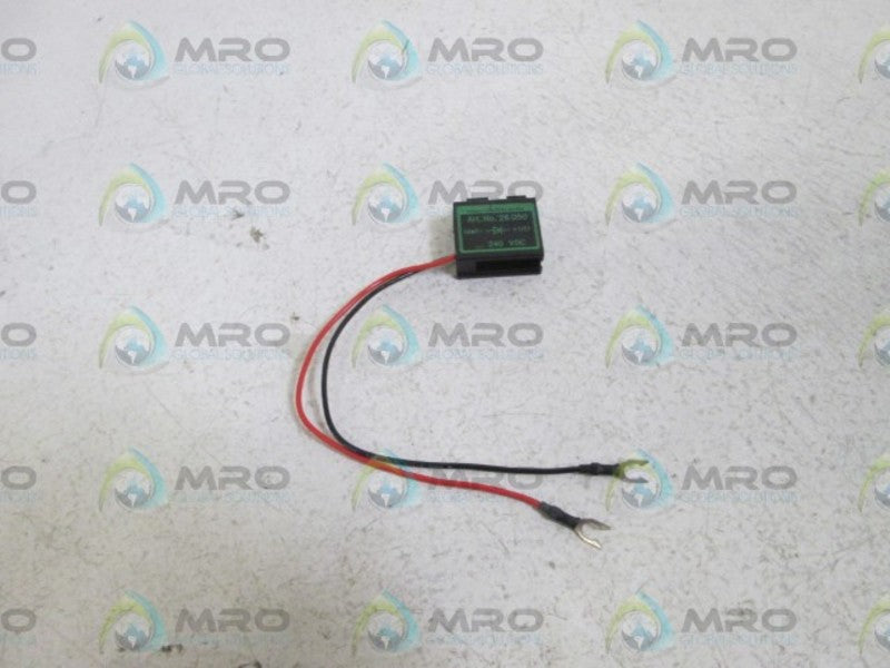 MURR ELEKTRONIK CONTACTOR SUPPRESSOR 26050 NSNP