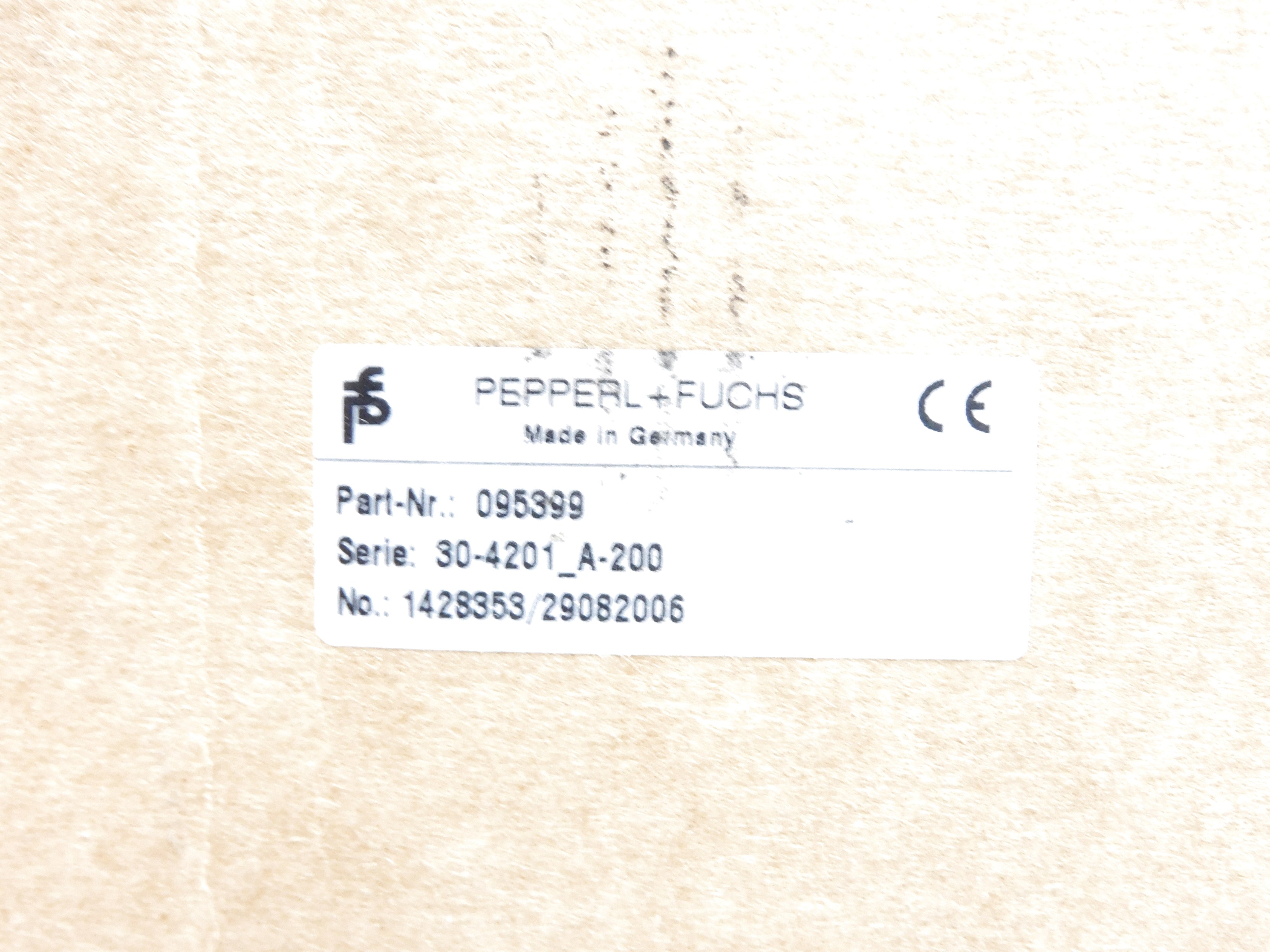 PEPPERL+FUCHS 095399 NSMP