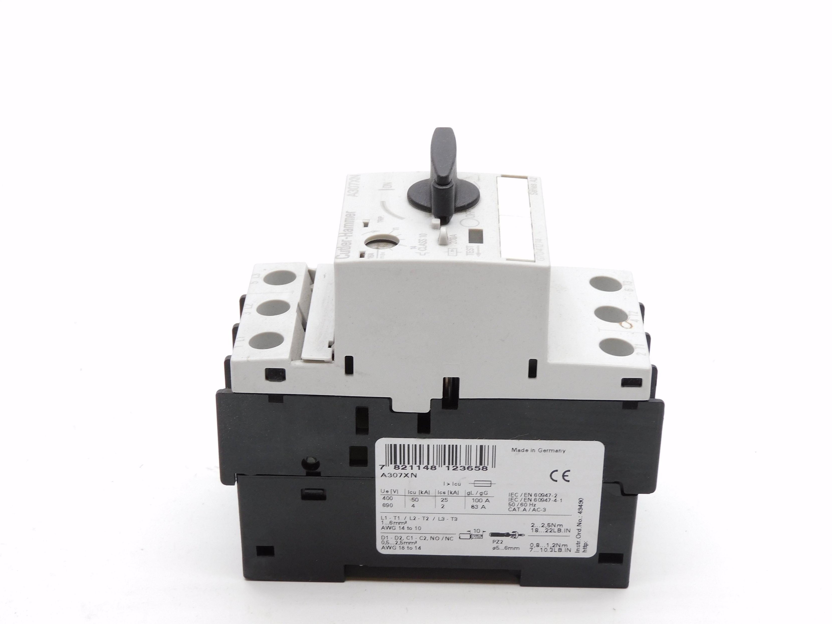 CUTLER HAMMER A307XN SER. A2 11-16A 690V NSMP