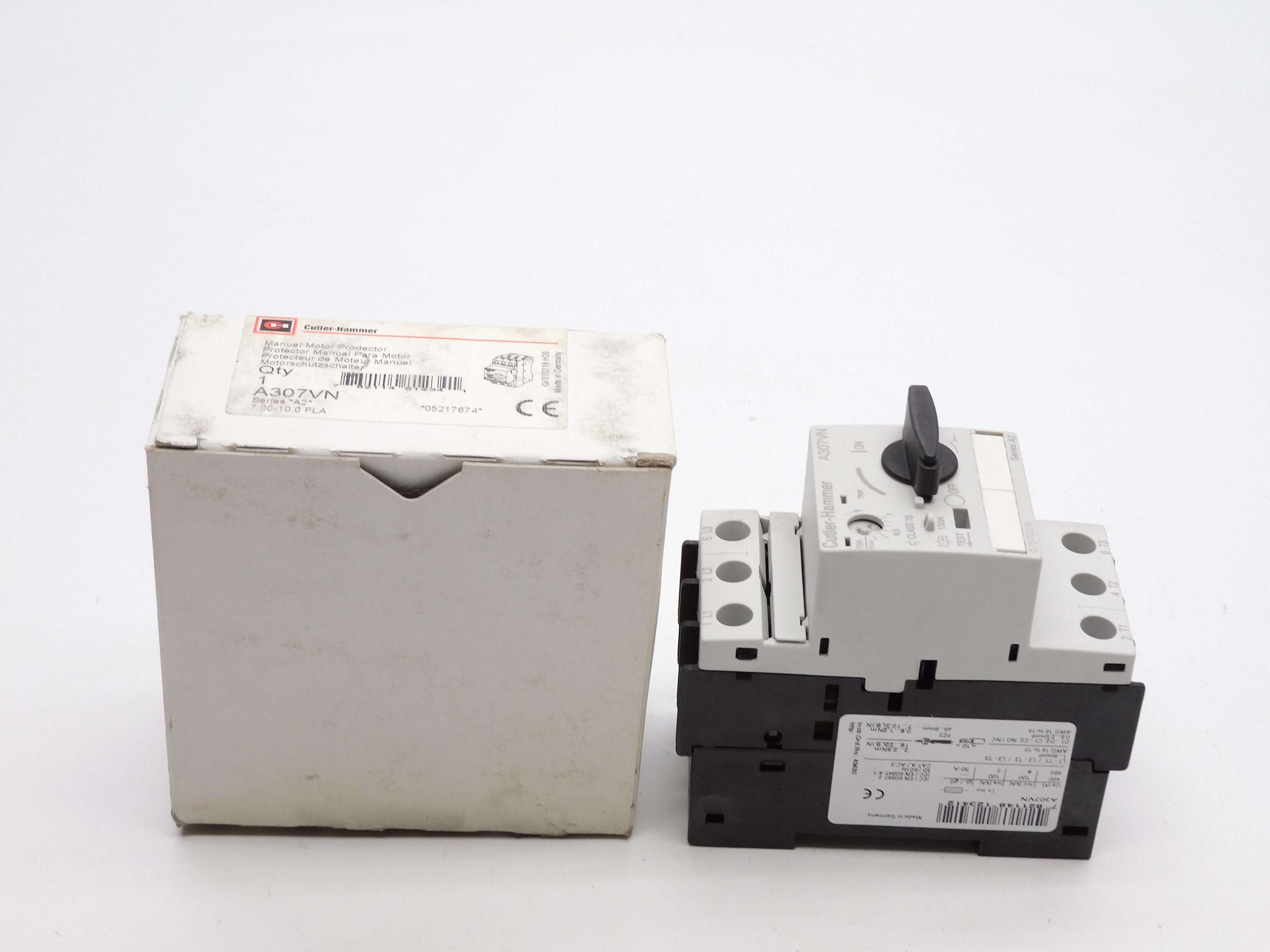 CUTLER HAMMER A307VN SER. A2 7.00-10.0A 690V NSMP