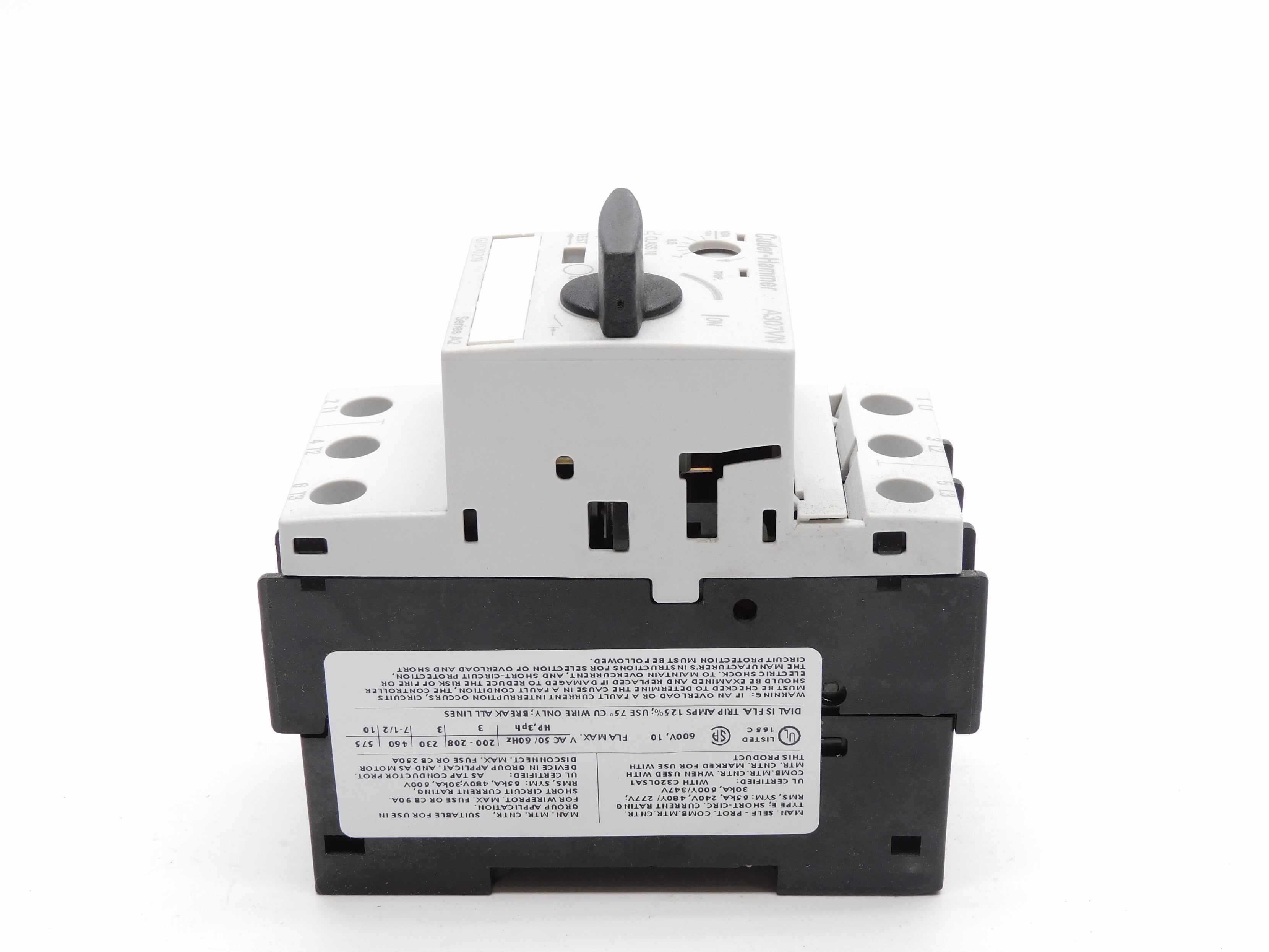 CUTLER HAMMER A307VN SER. A2 7.00-10.0A 690V NSMP
