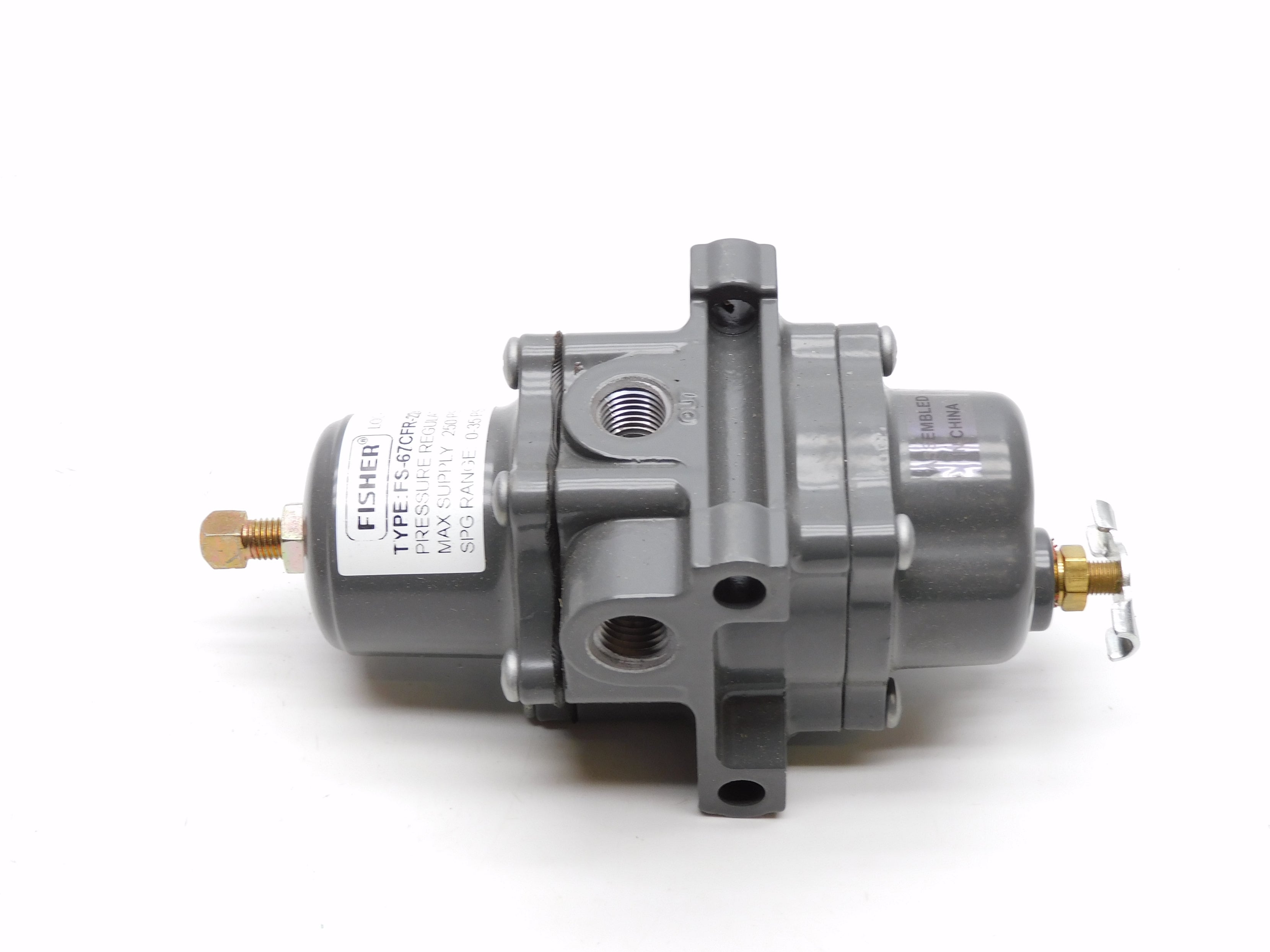 FISHER CONTROLS FS-67CFR-224 0-35PSI 1/4" NSMP