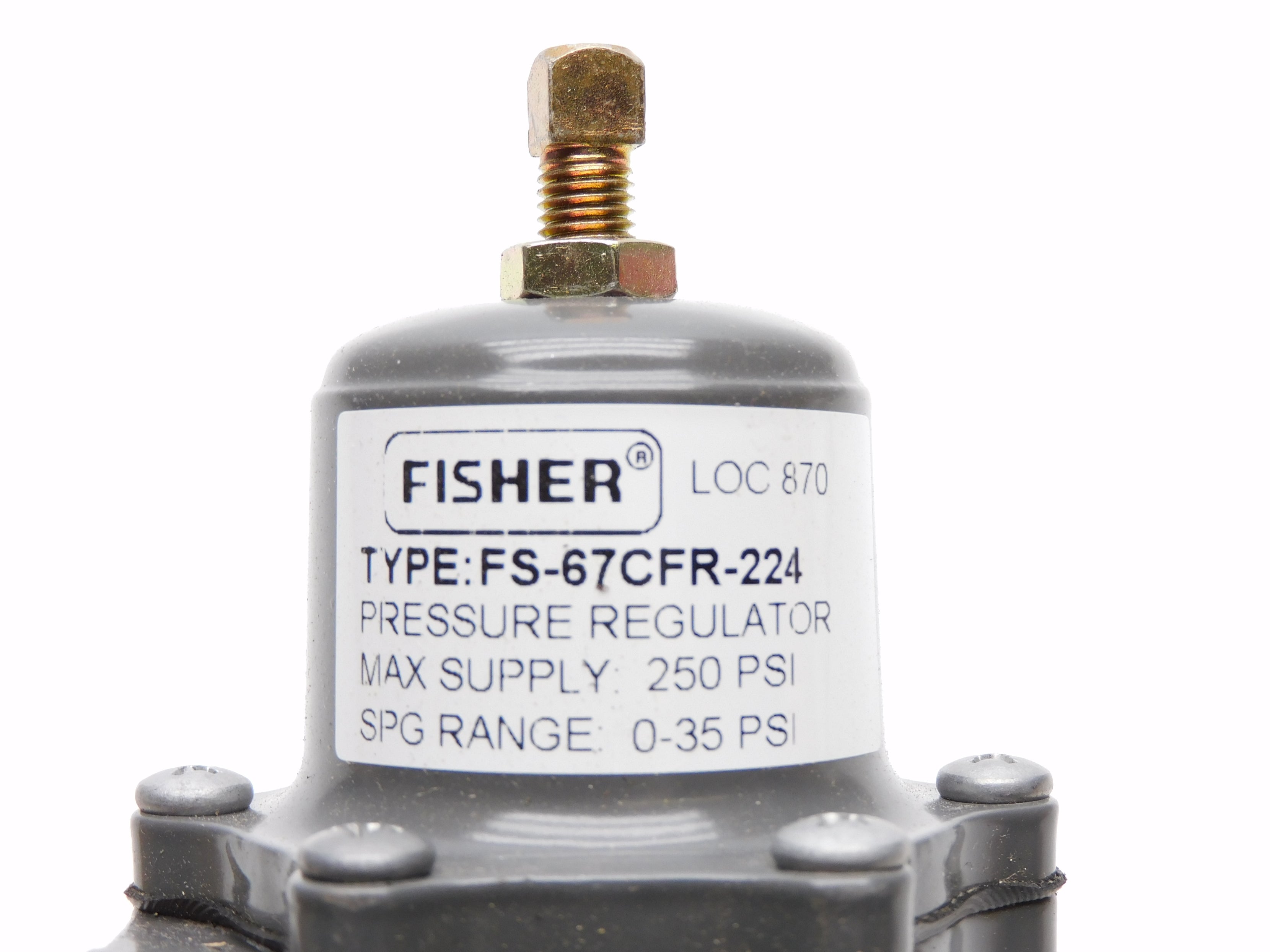 FISHER CONTROLS FS-67CFR-224 0-35PSI 1/4" NSMP