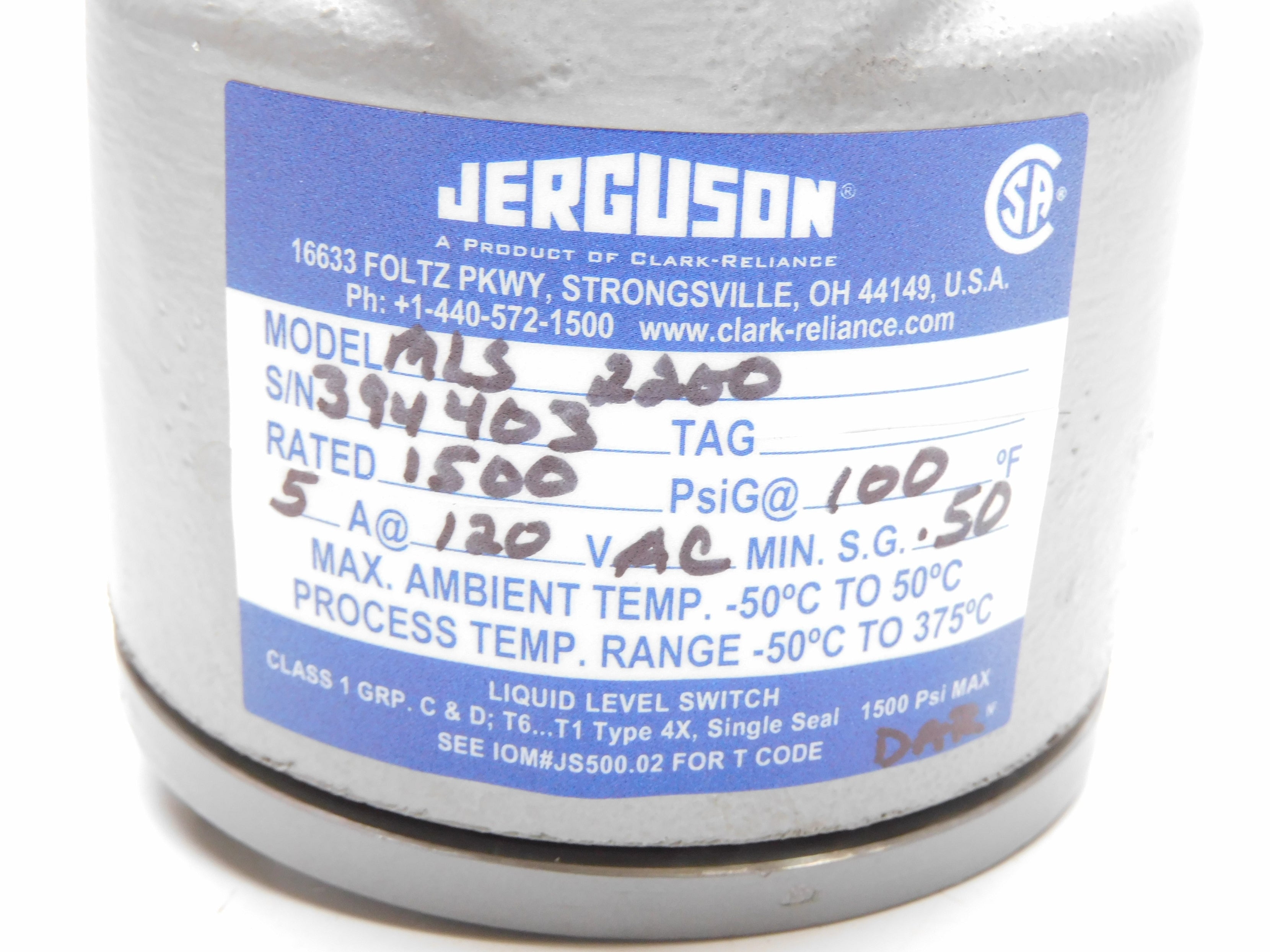 JERGUSON MLS2200 NSMP