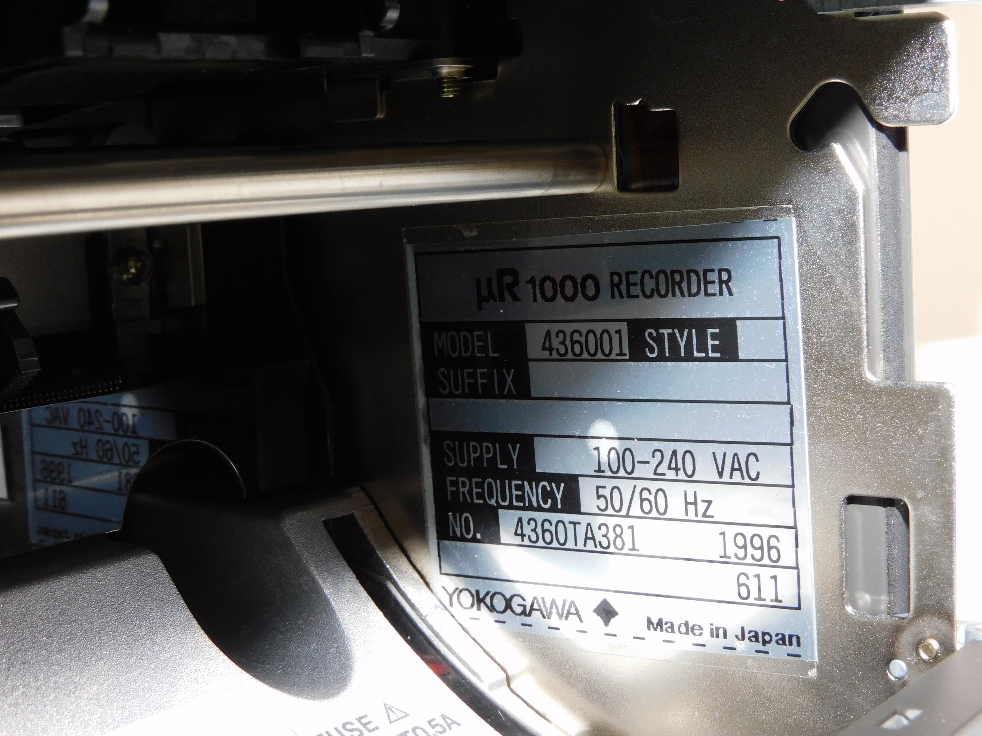 YOKOGAWA 436001 NSMP
