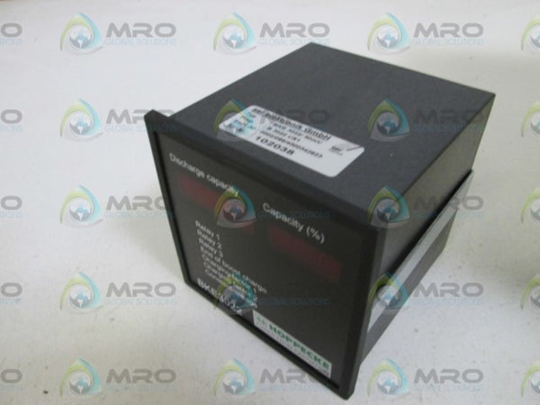 HOPPECKE - SER ELEKTRONIK  CONTROL RELAY BKE3022 UNMP