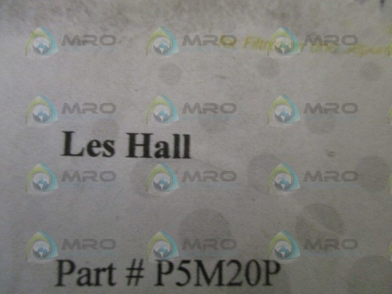 LES HALL P5M20P FILTER ELEMENT NSNP