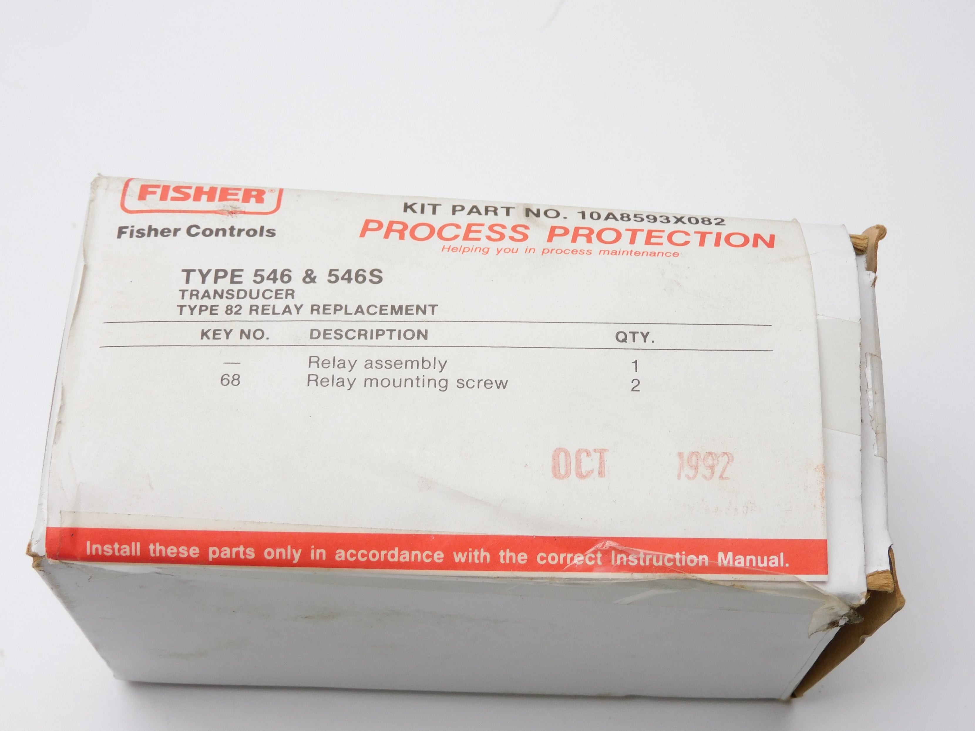 FISHER 10A8593X082 NSMP