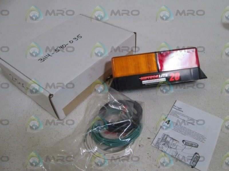 METEORLITE 20 LIGHT ASSEMBLY (AMBER & RED) NSMP