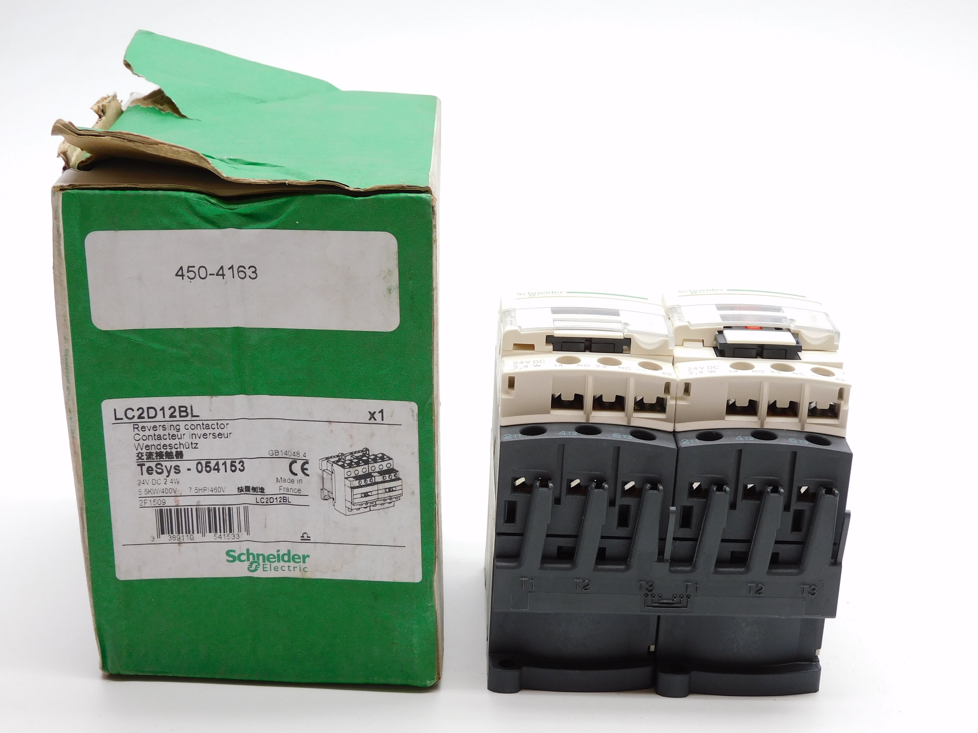SCHNEIDER LC2D12BL 24VDC NSMP