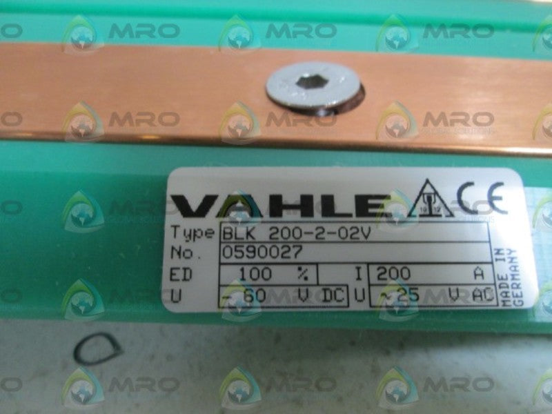 VAHLE BLK200-2-02V BASE PLATE NSMP