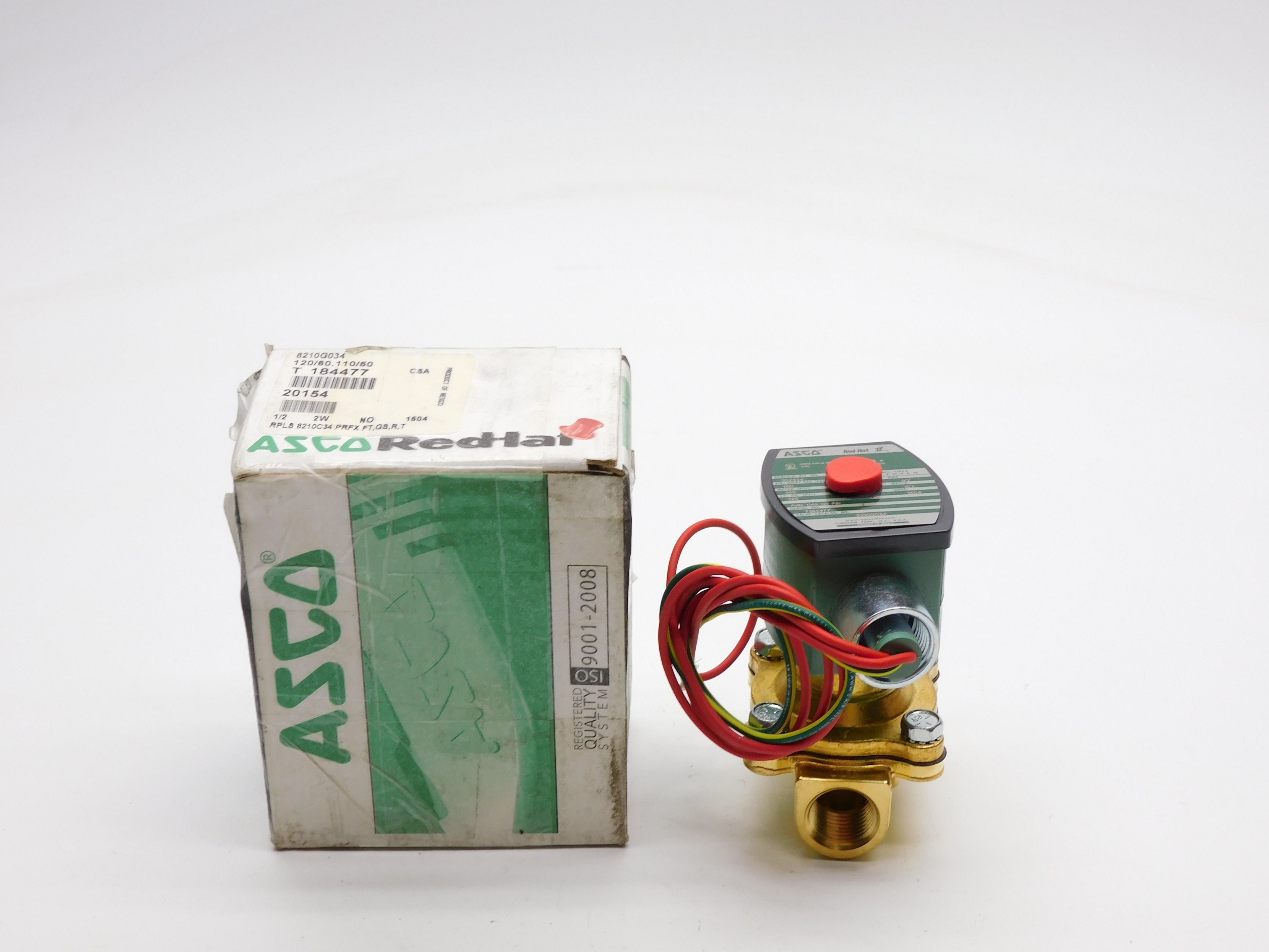 ASCO 8210G034 110/120V 125-150PSI 1/2" NSMP