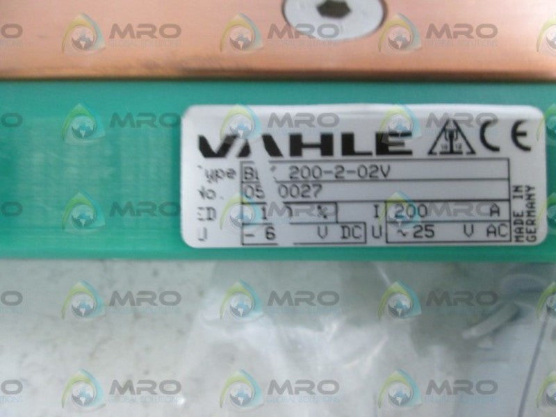 VAHLE BLK200-2-02V BASE PLATE NSNP