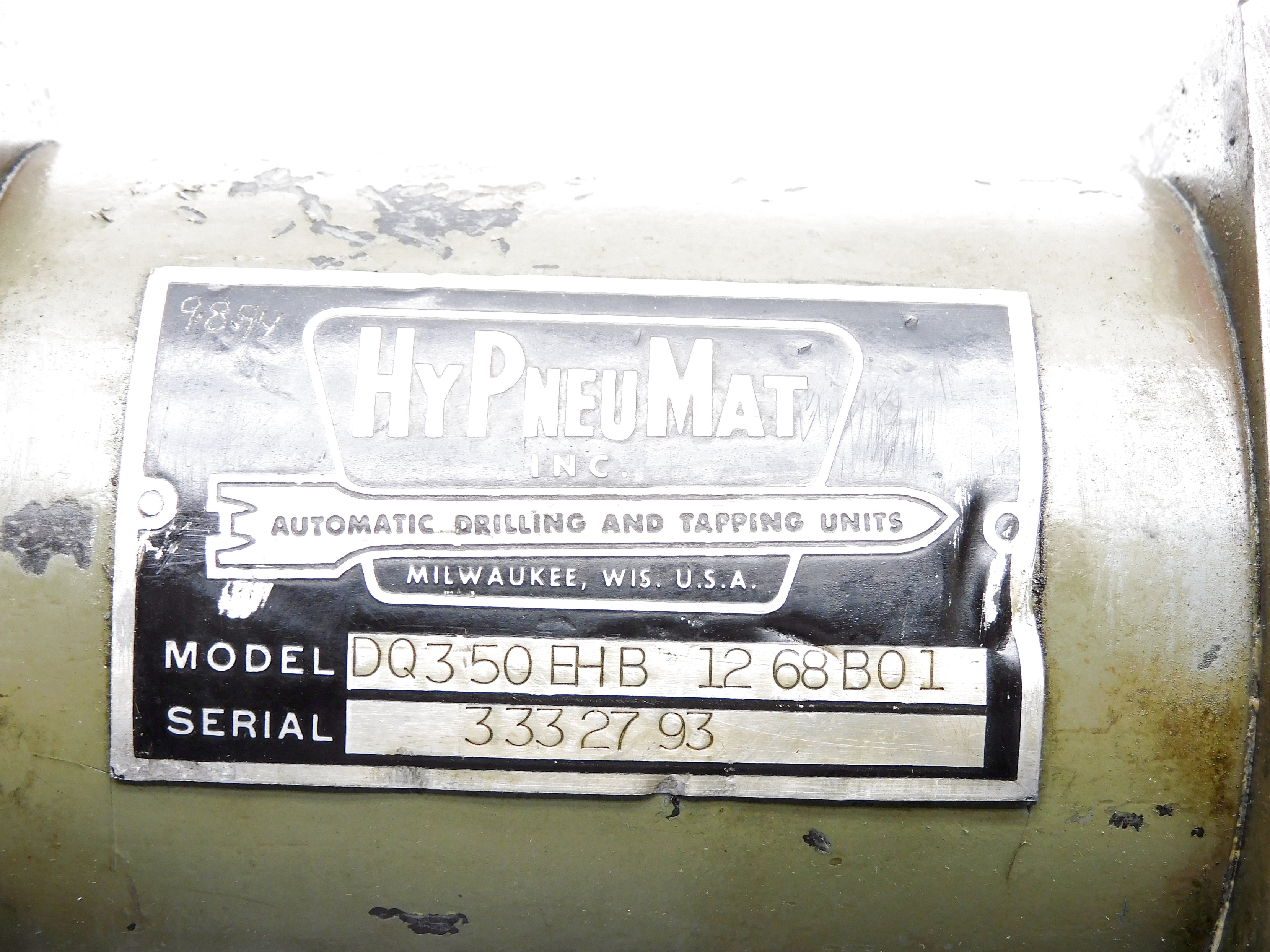 HYPNEUMAT DQ350EHB 1268B01 REMAN
