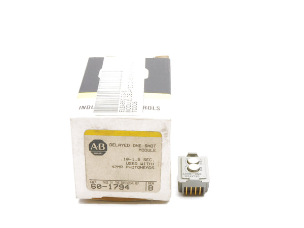 ALLEN BRADLEY 60-1794 SER. B .10-1.5S (BK/YL) NSMP