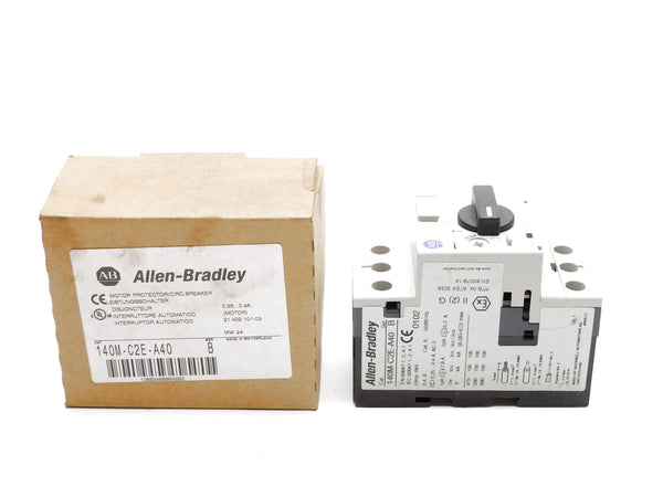 ALLEN BRADLEY 140M-C2E-A40 SER. B 0.25-0.4A 690V NSMP