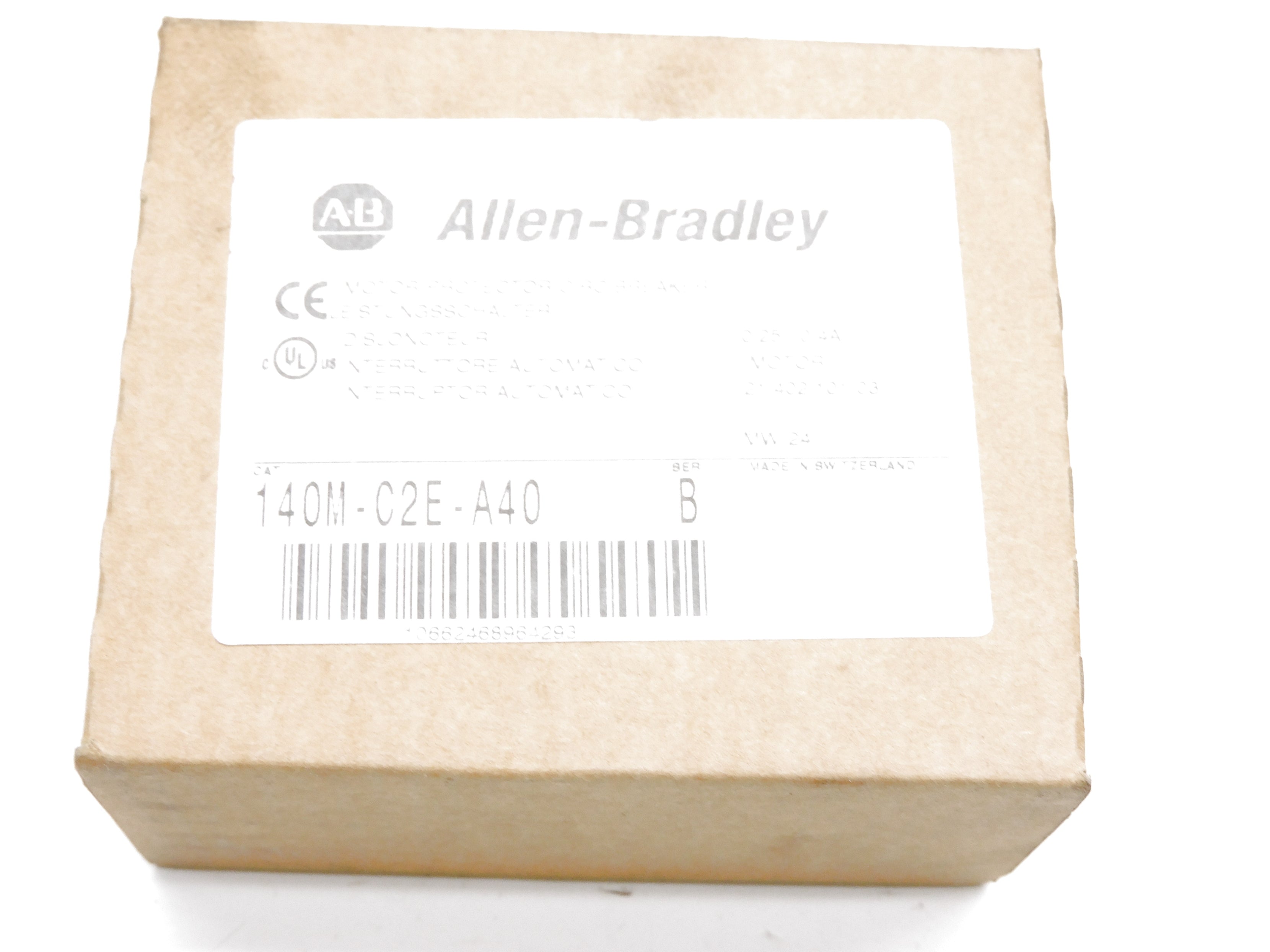 ALLEN BRADLEY 140M-C2E-A40 SER. B 0.25-0.4A 690V NSMP