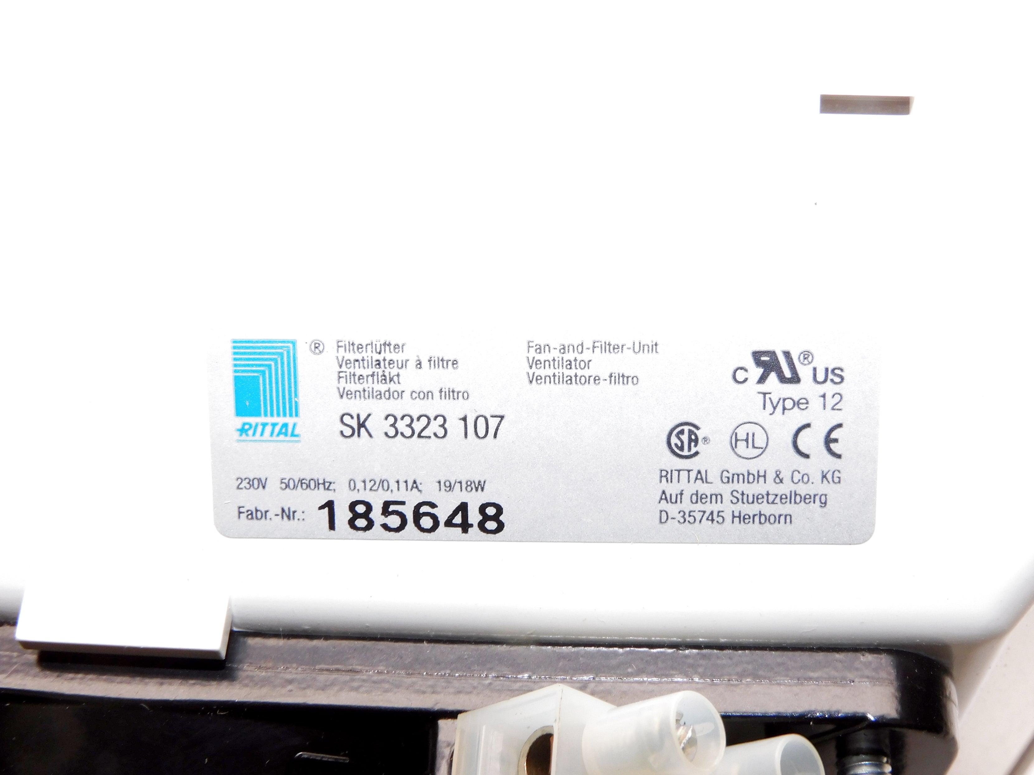 RITTAL SK3323107 230V 0.12/0.11A NSMP